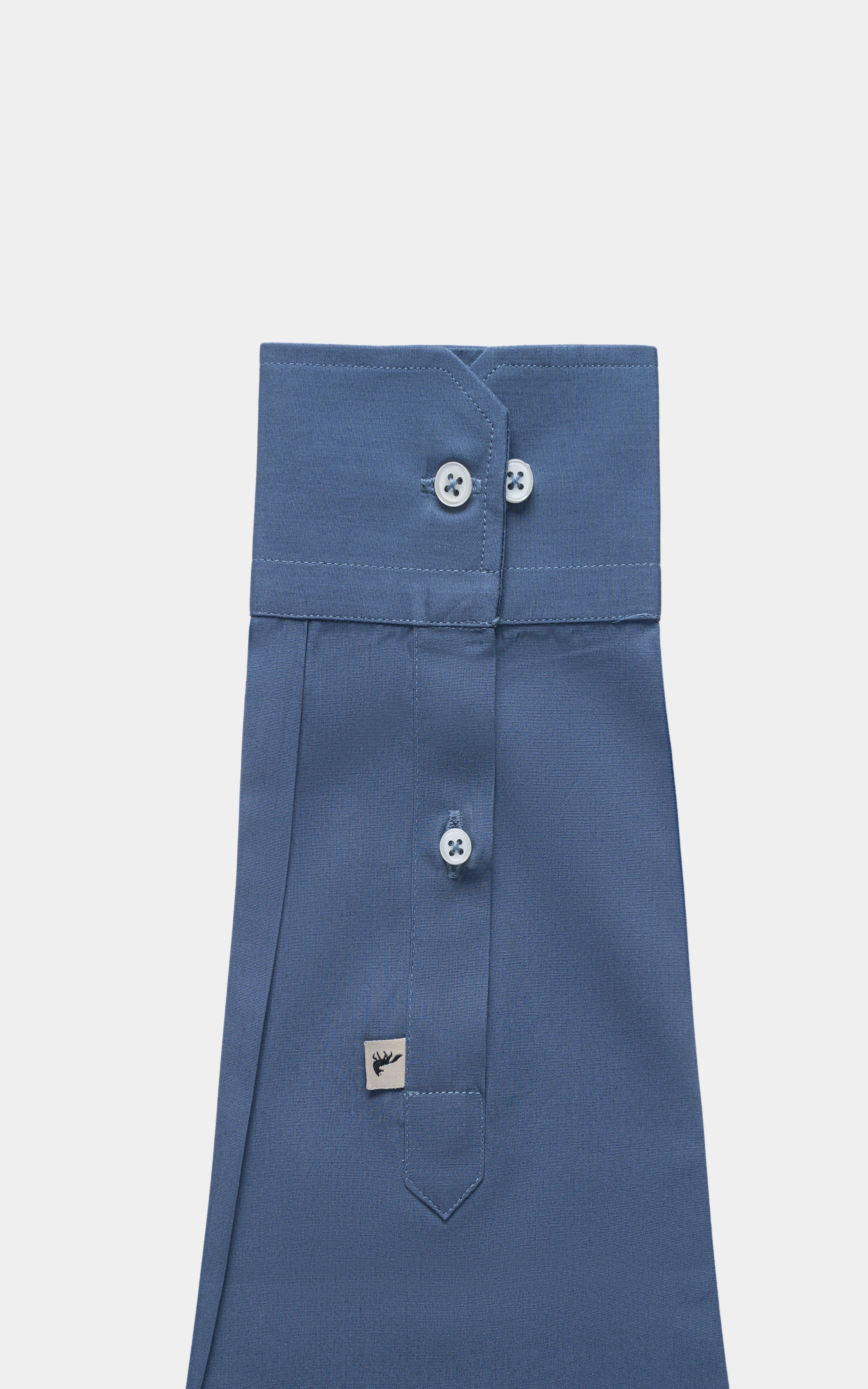 SMART FIT SHIRT GREYISH BLUE