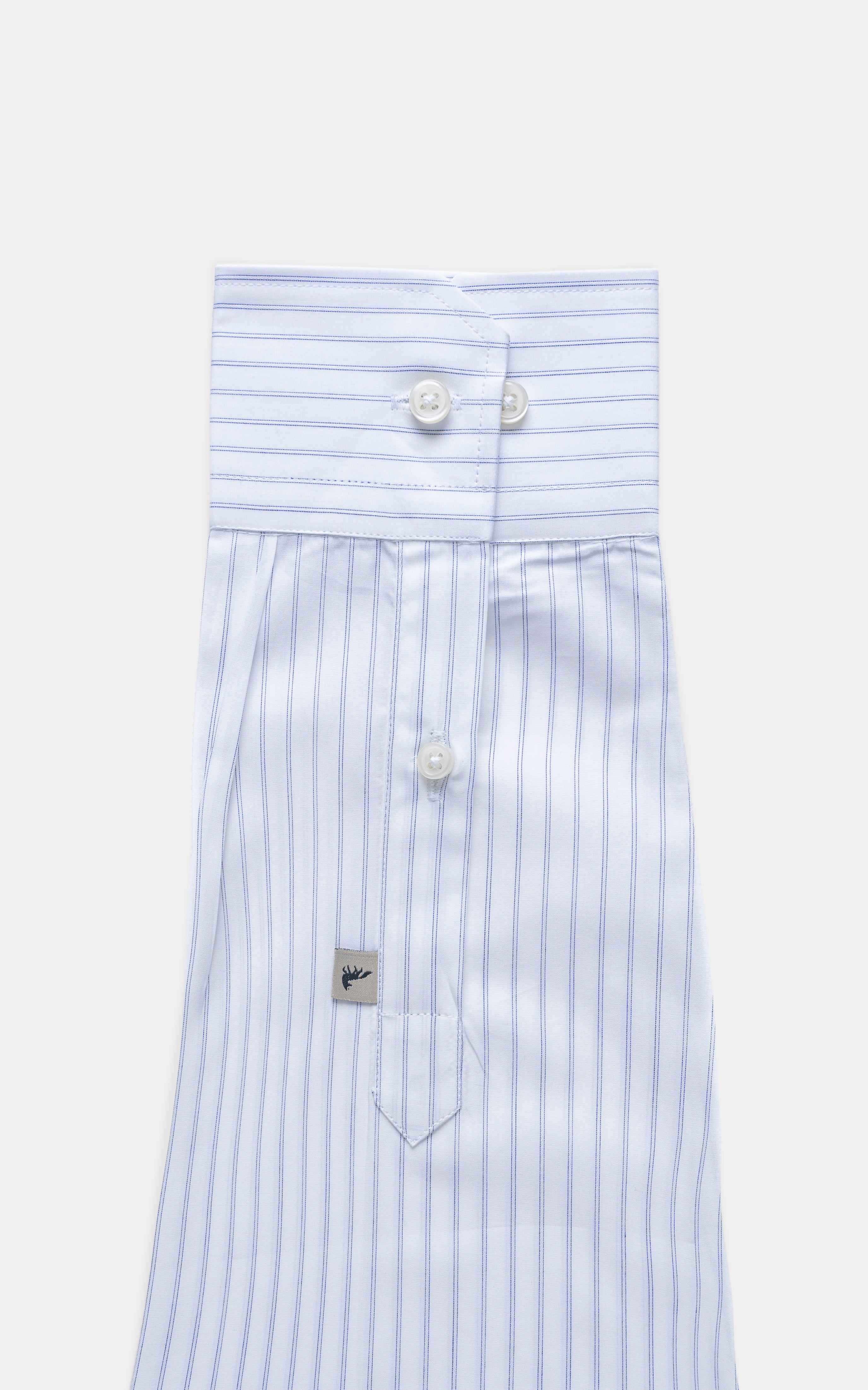 SMART FIT STRIPED SHIRT OFF WHITE