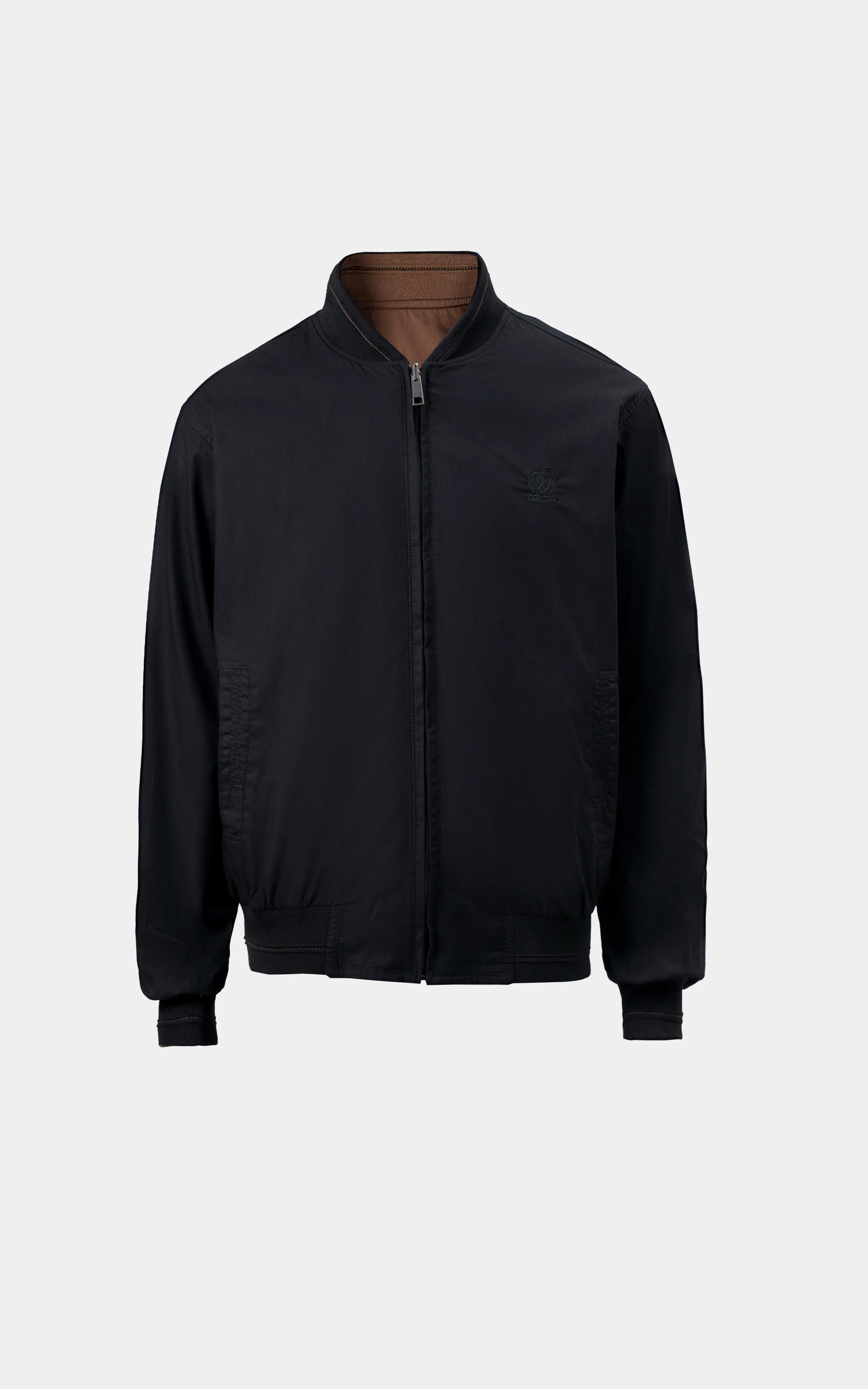 Reversible Bomber jacket Brown Black