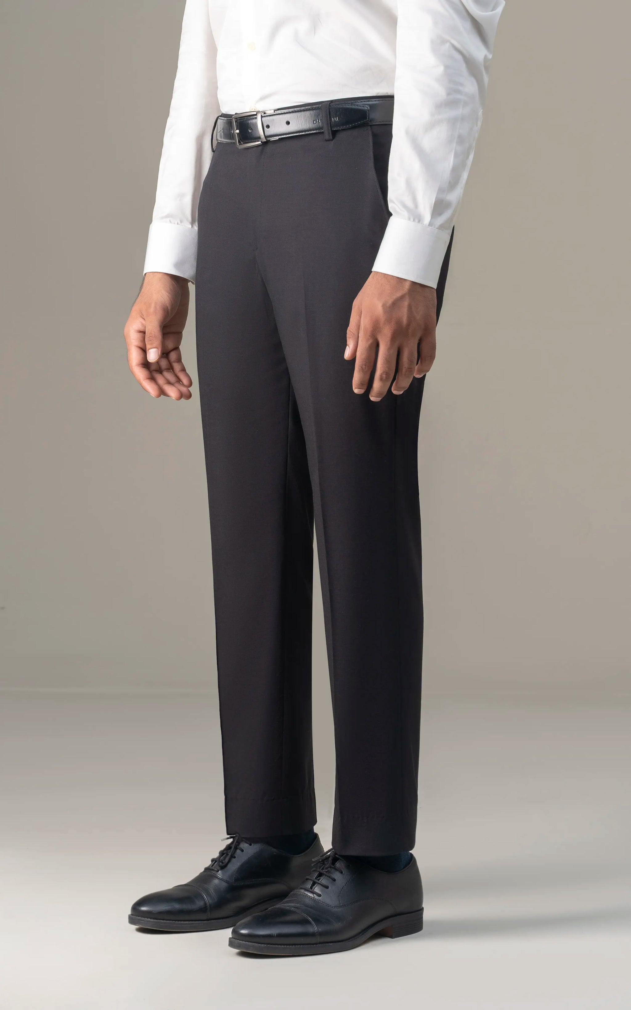 Shop Smart Fit Lt Black Dress Pant for Men Online