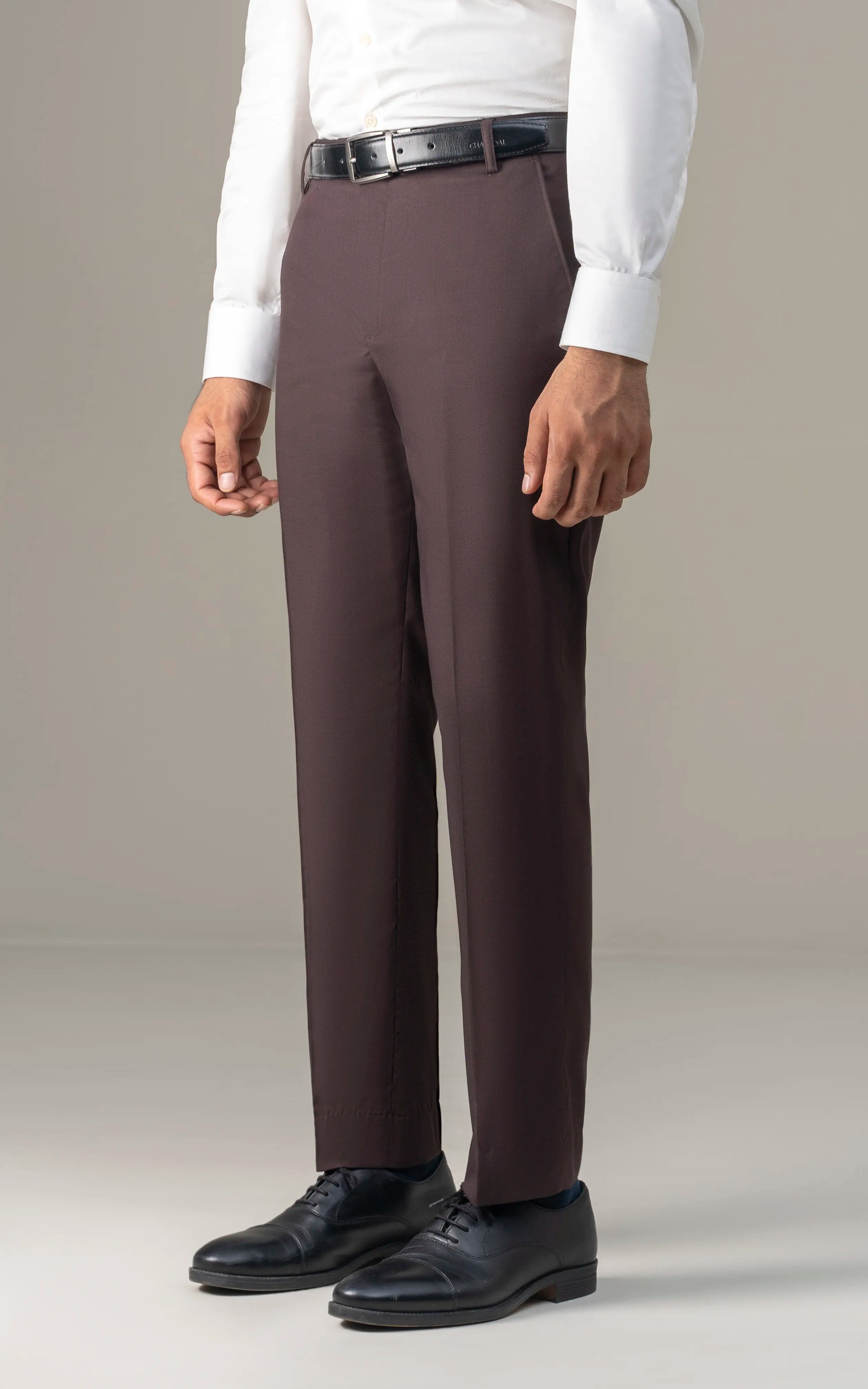 Shop Smart Fit Dark Brown Dress Pant for Men Online