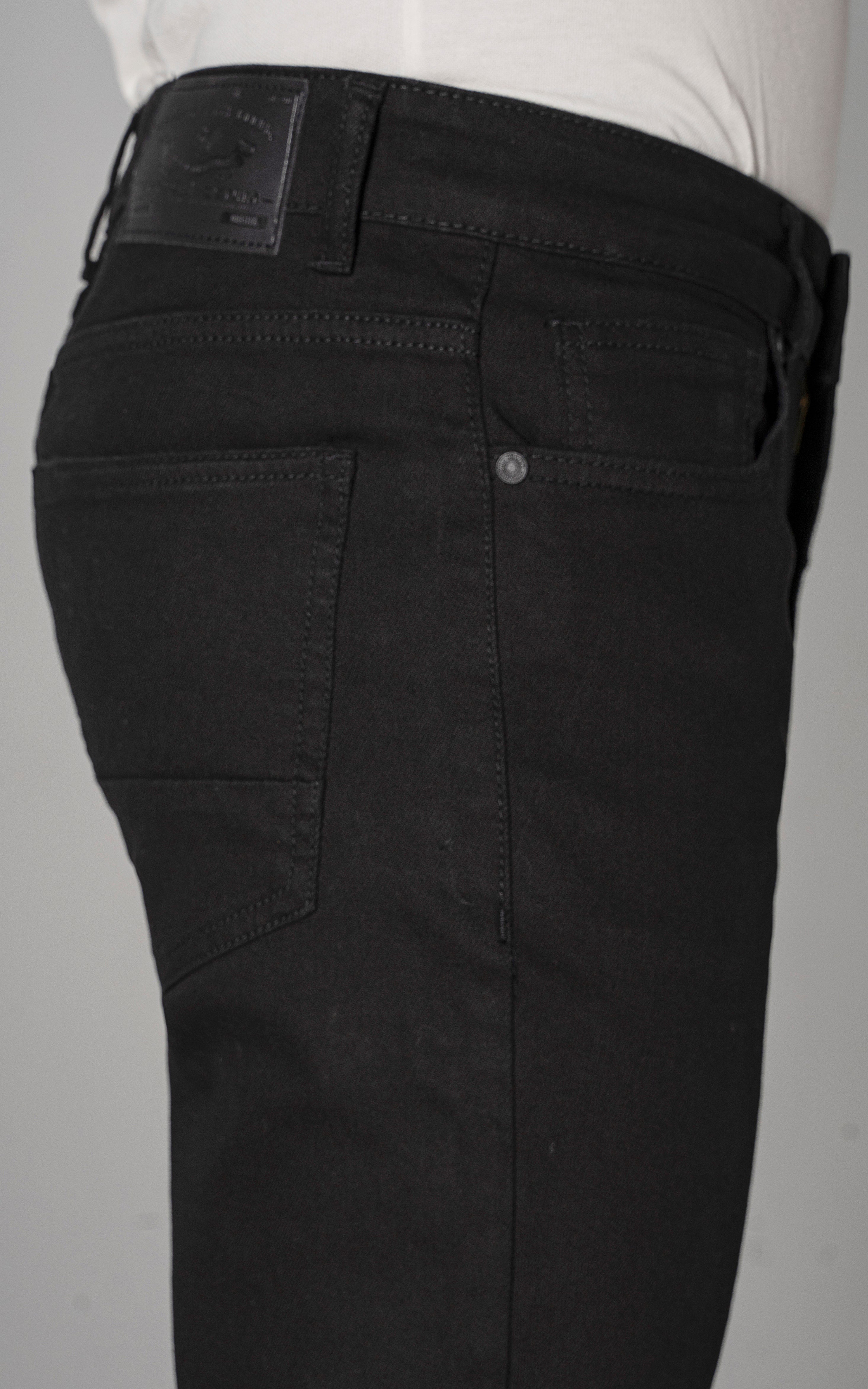 STRAIGHT LEG DENIM JEANS BLACK