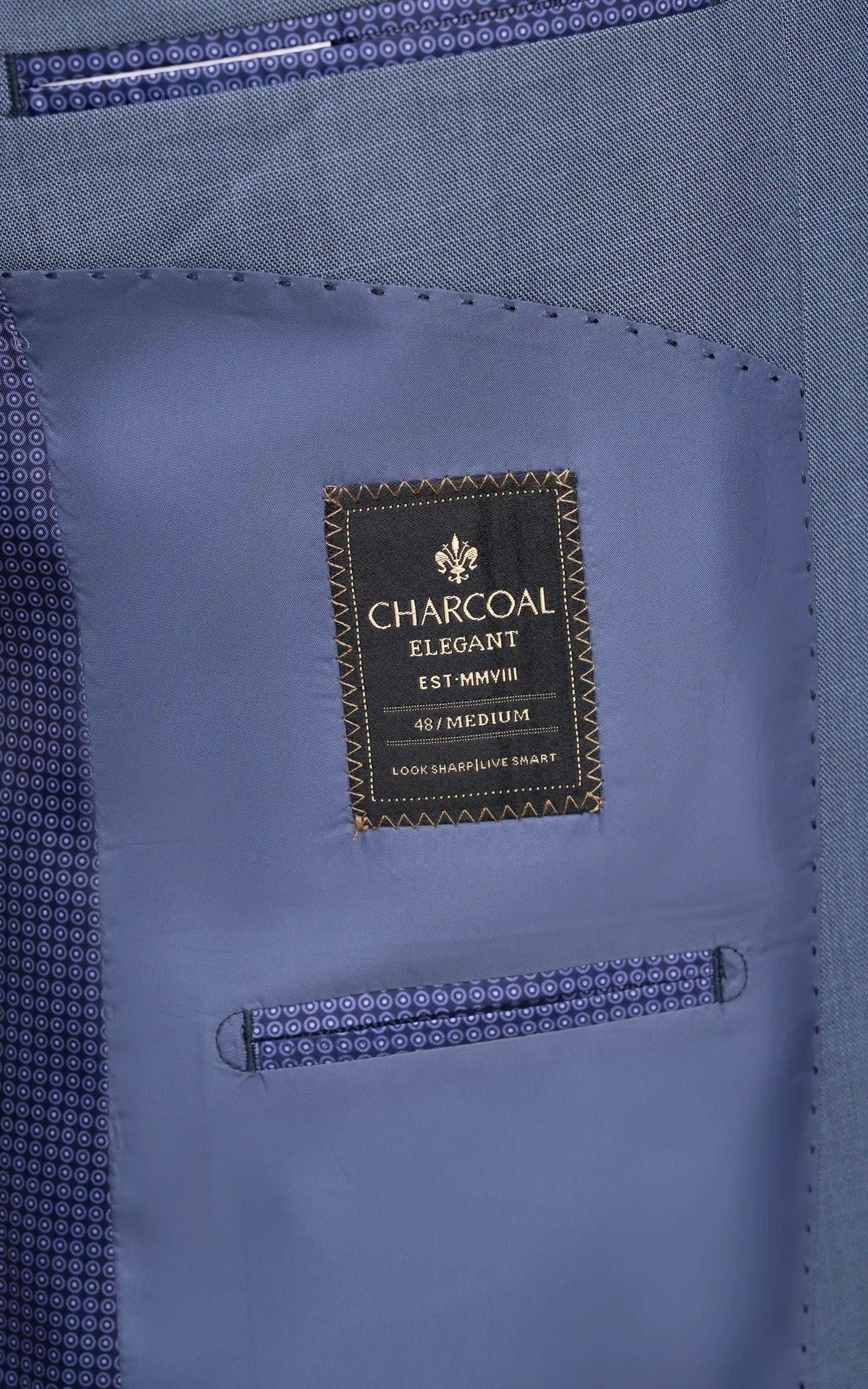 CASUAL COAT BLUISH GREY