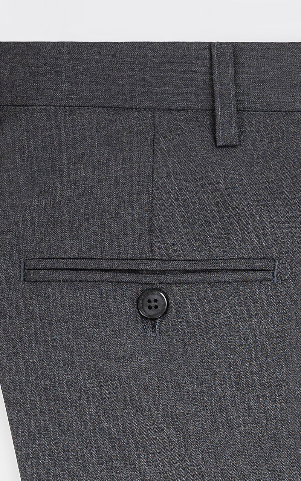 DRESS PANT SLIM FIT CHARCOAL GREY SELF