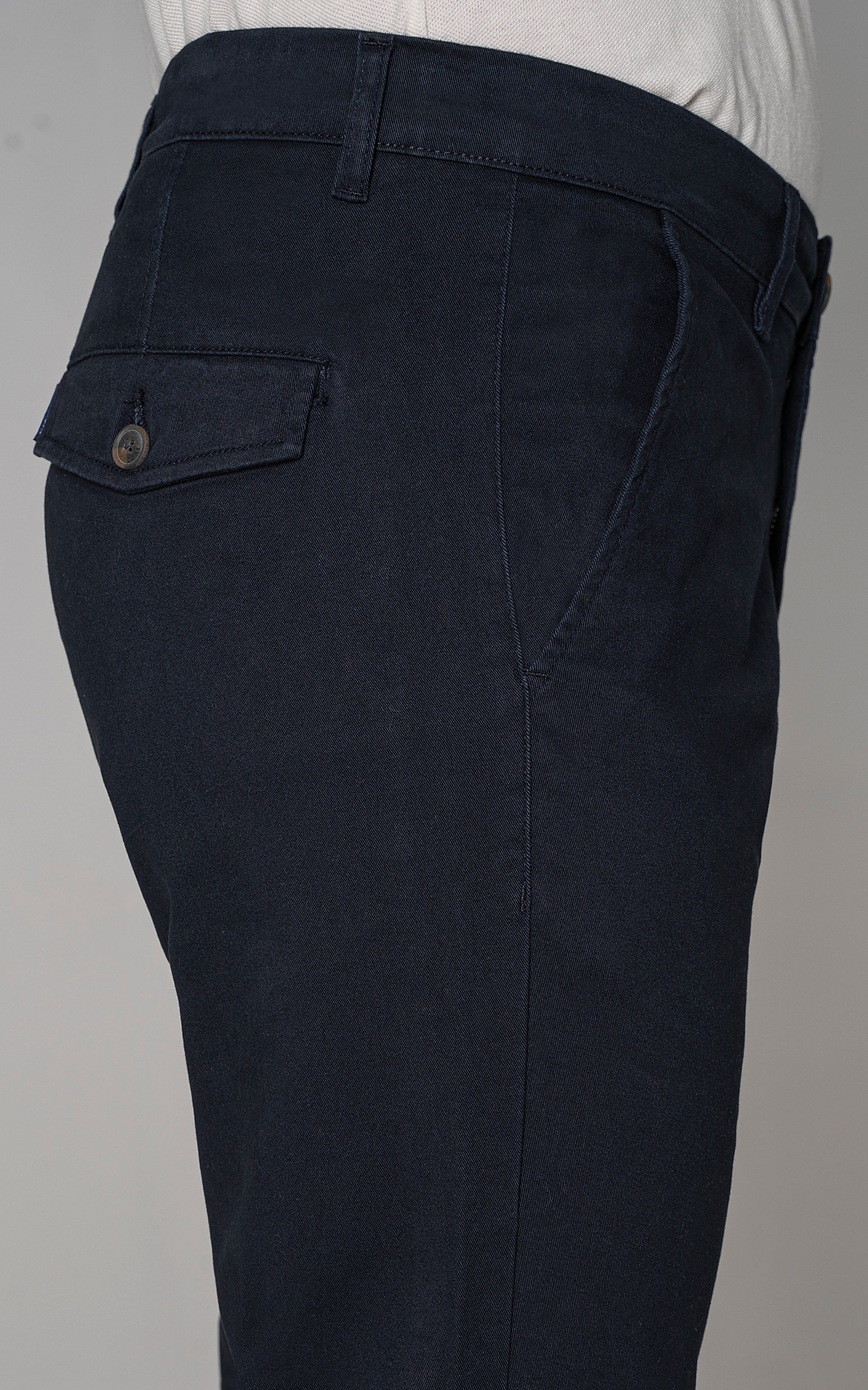 CROSS POCKET CASUAL PANT NAVY