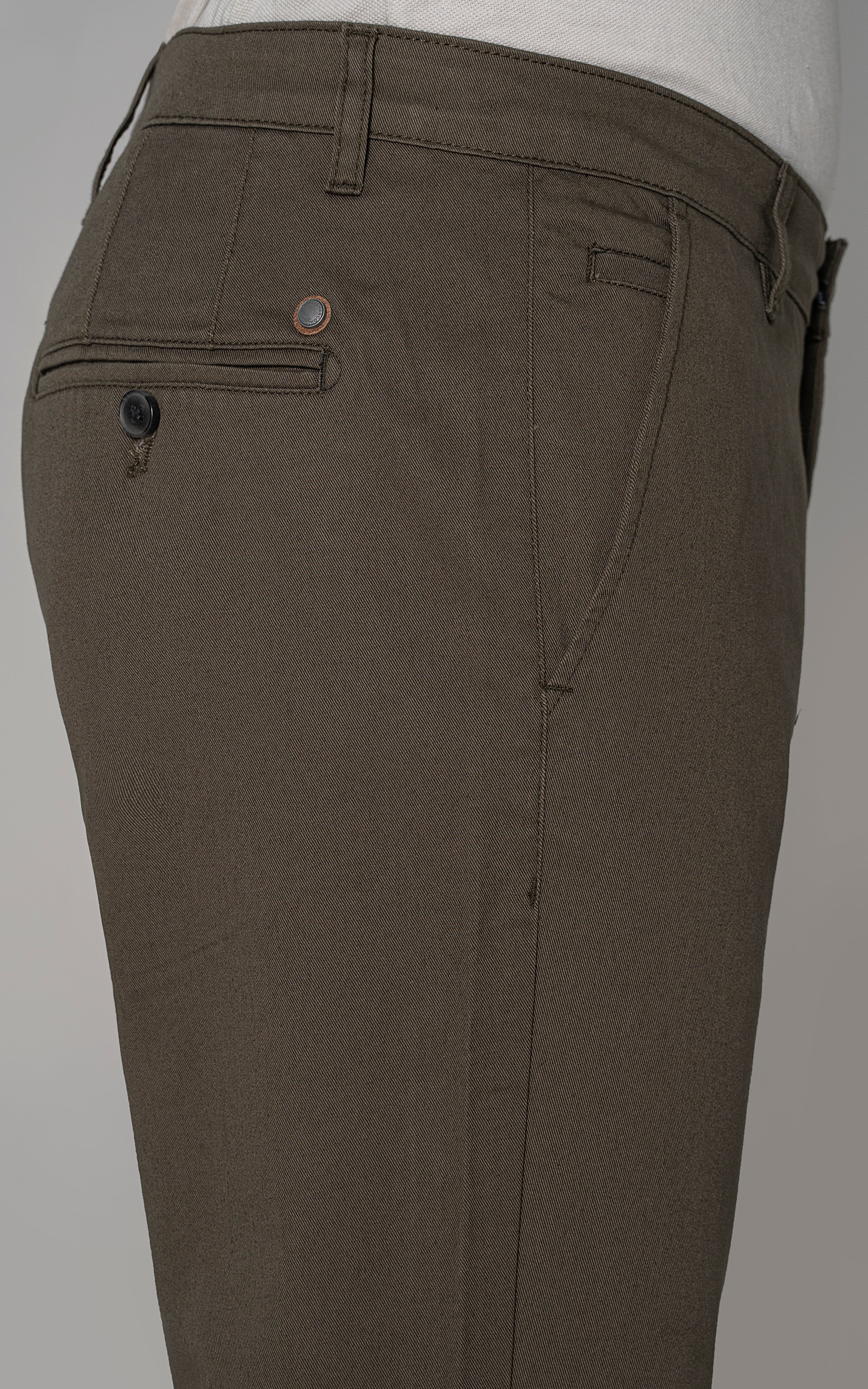 CROSS POCKET CASUAL PANT OLIVE