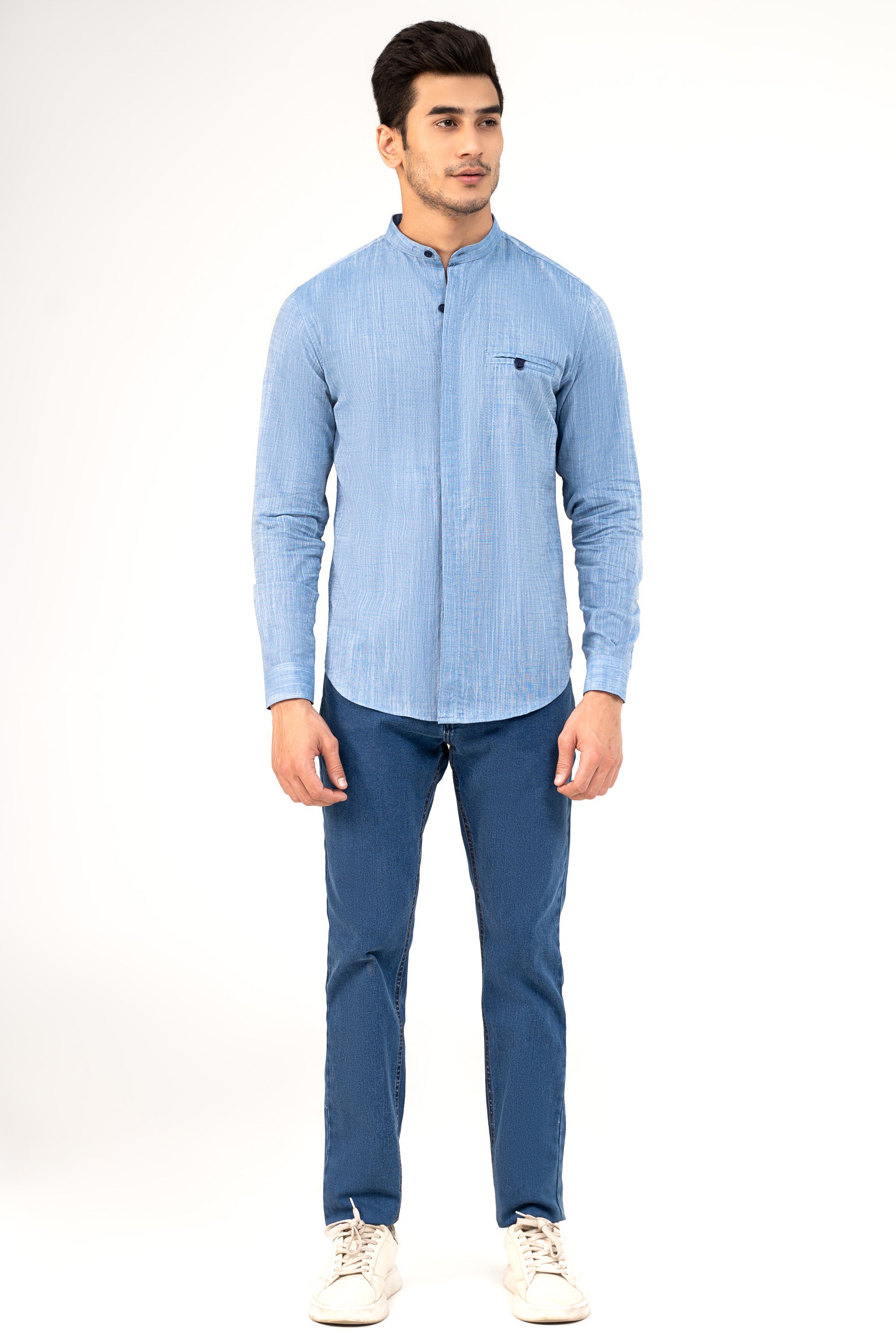 CASUAL SHIRT SKY BLUE