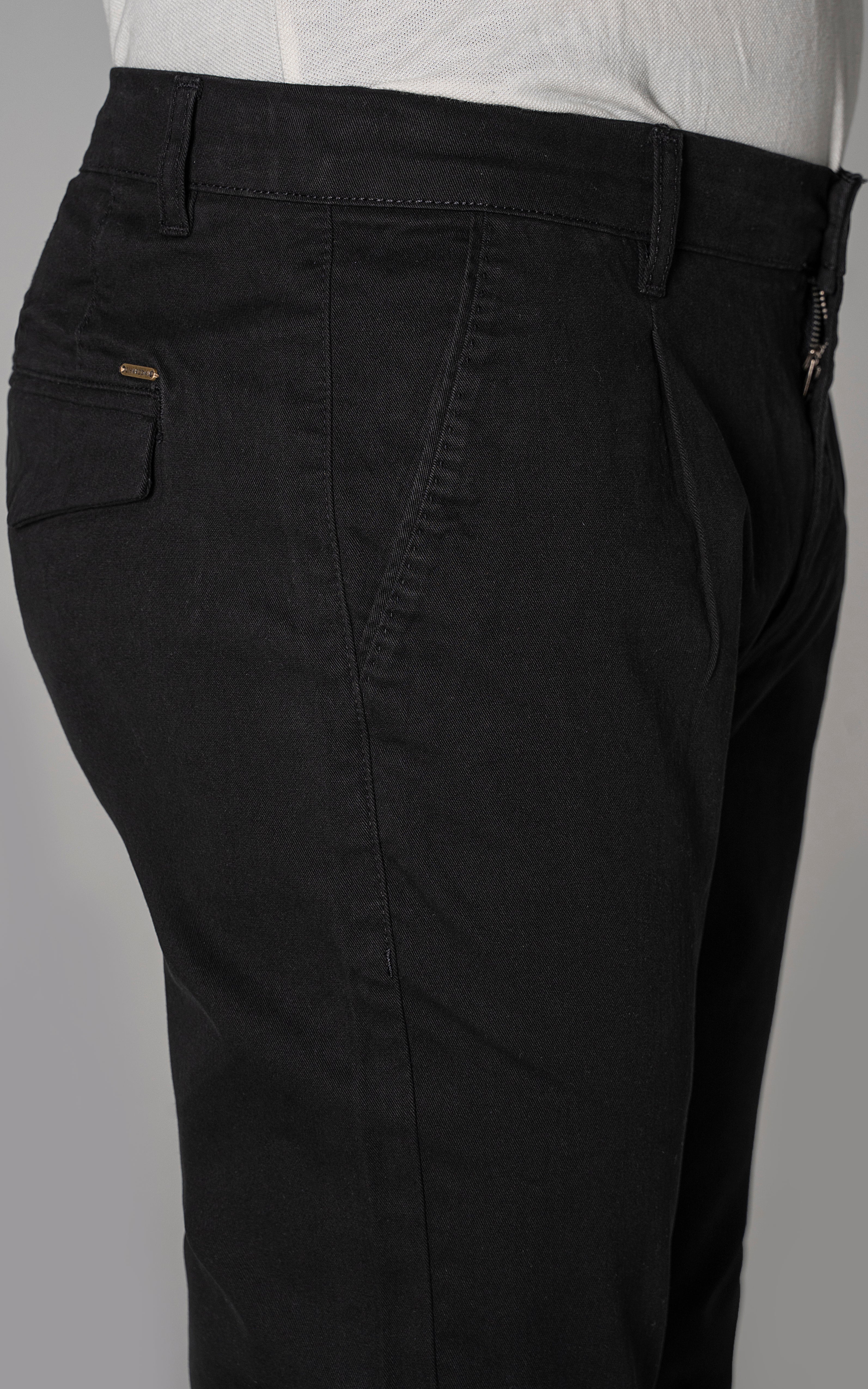 CROSS POCKET TWIL PANT BLACK