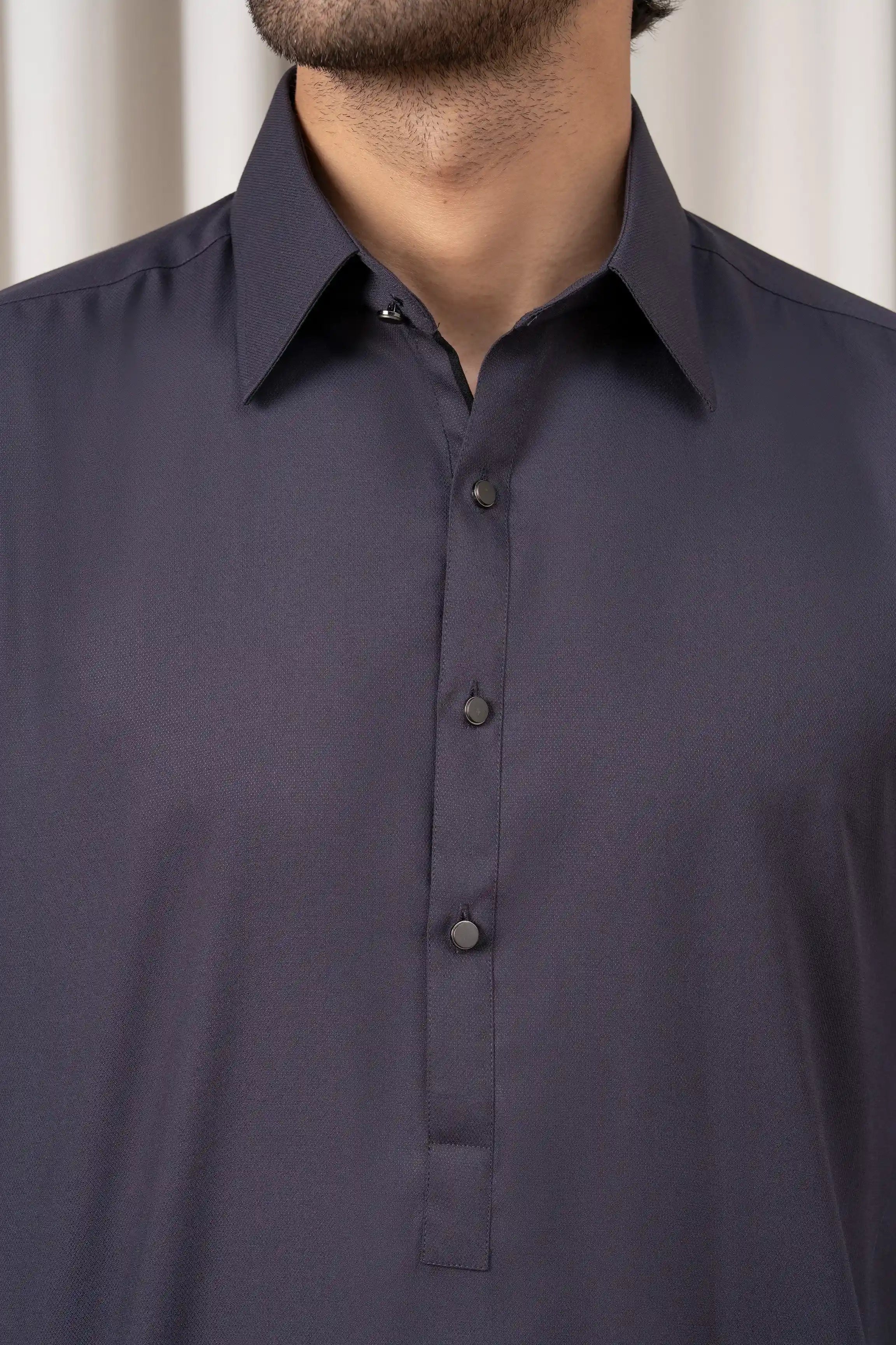 BLENDED KAMEEZ SHALWAR - SIGNATURE COLLECTION MID GREY