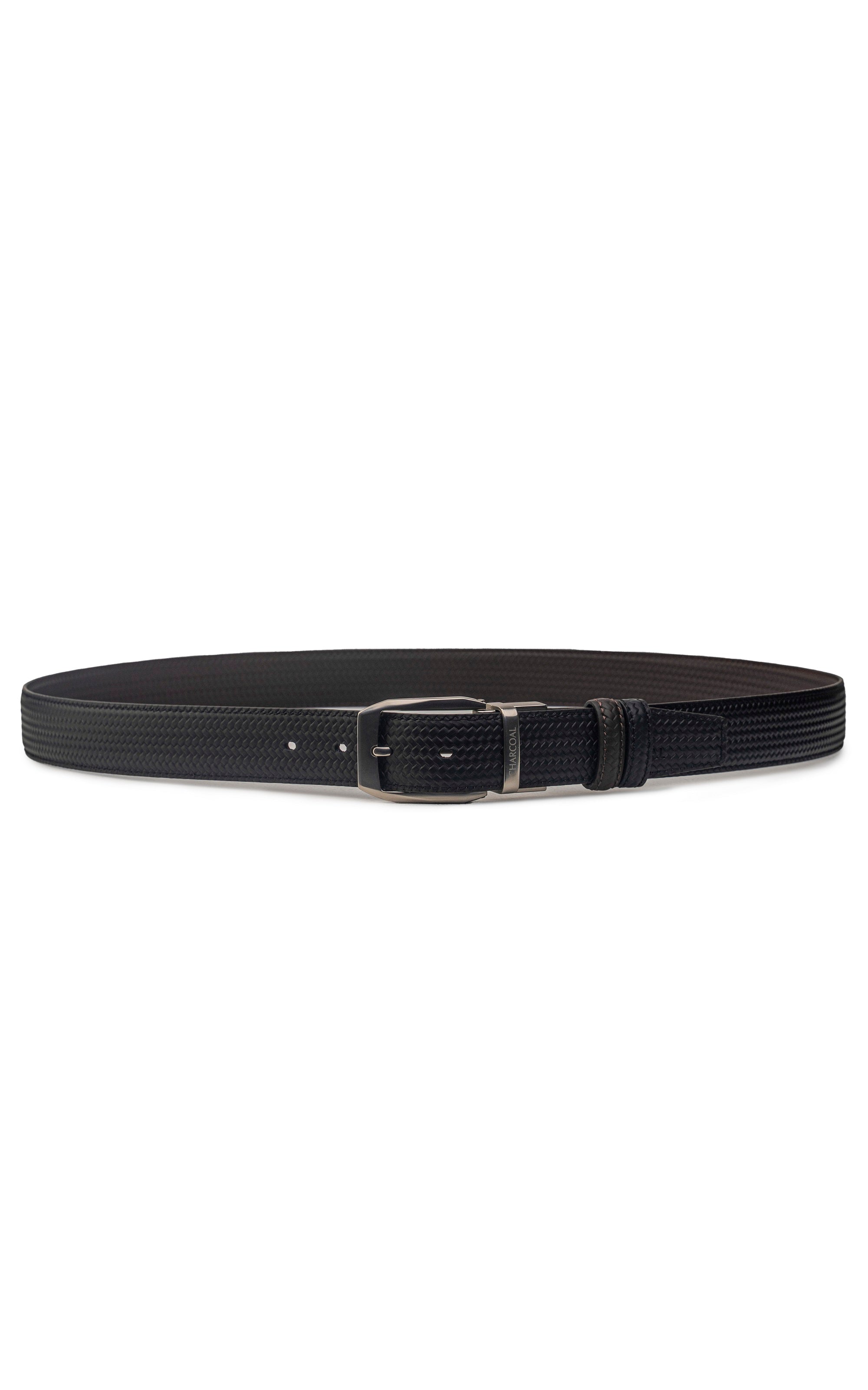 Self Design Reversible Belt Black/Brown