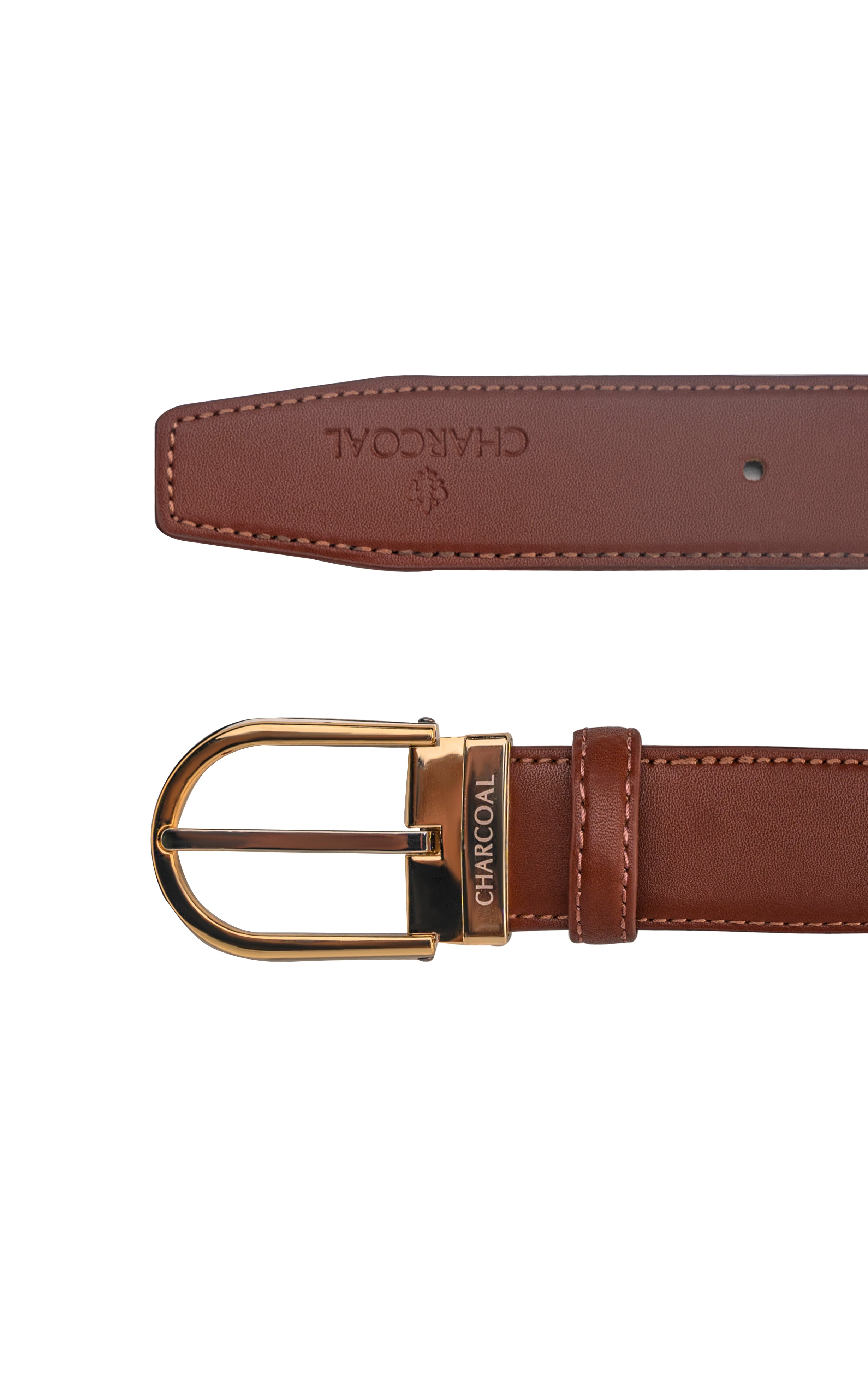 Plain Formal Belt Brown