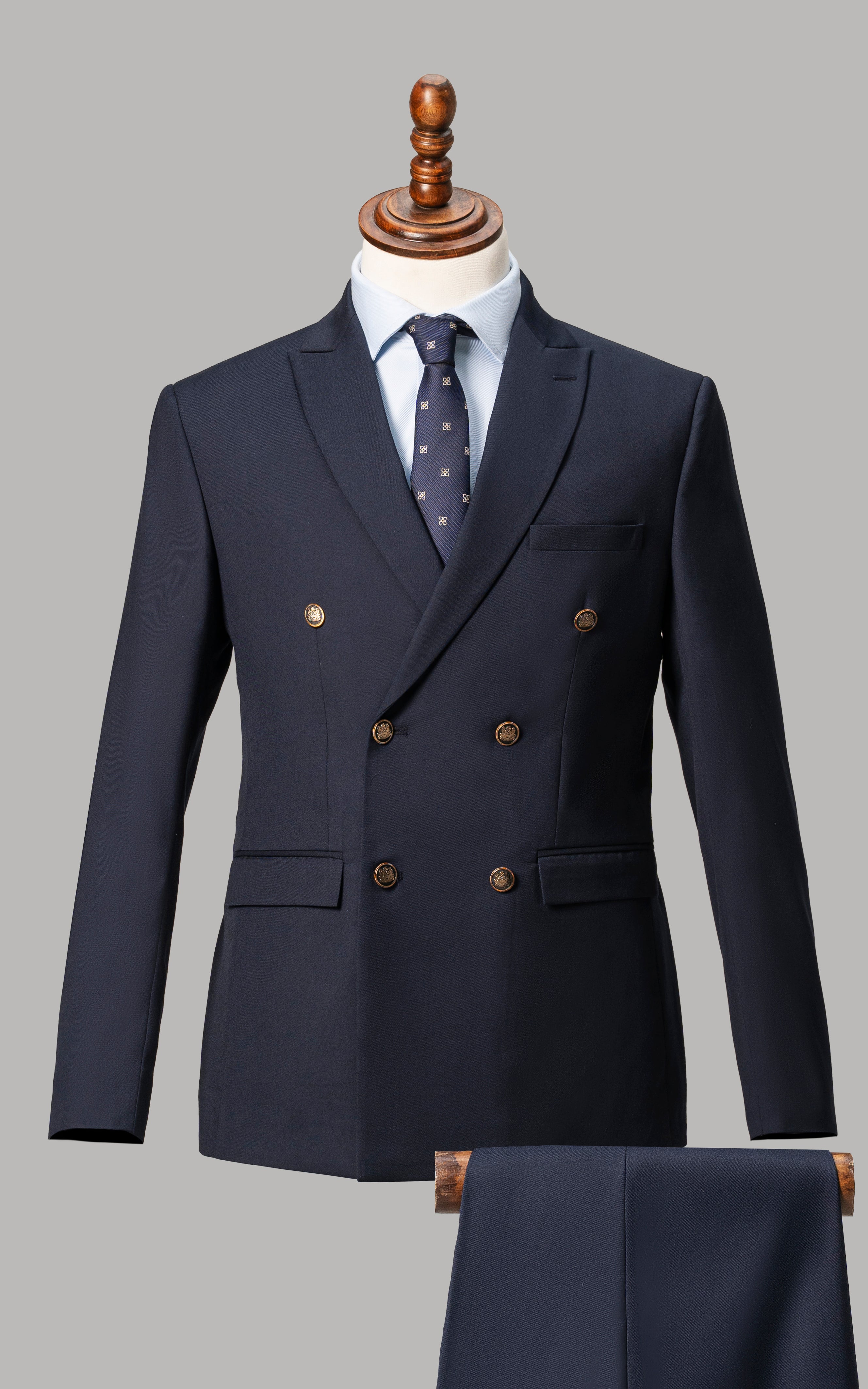 SLIM FIT 2 PIECE SUIT NAVY