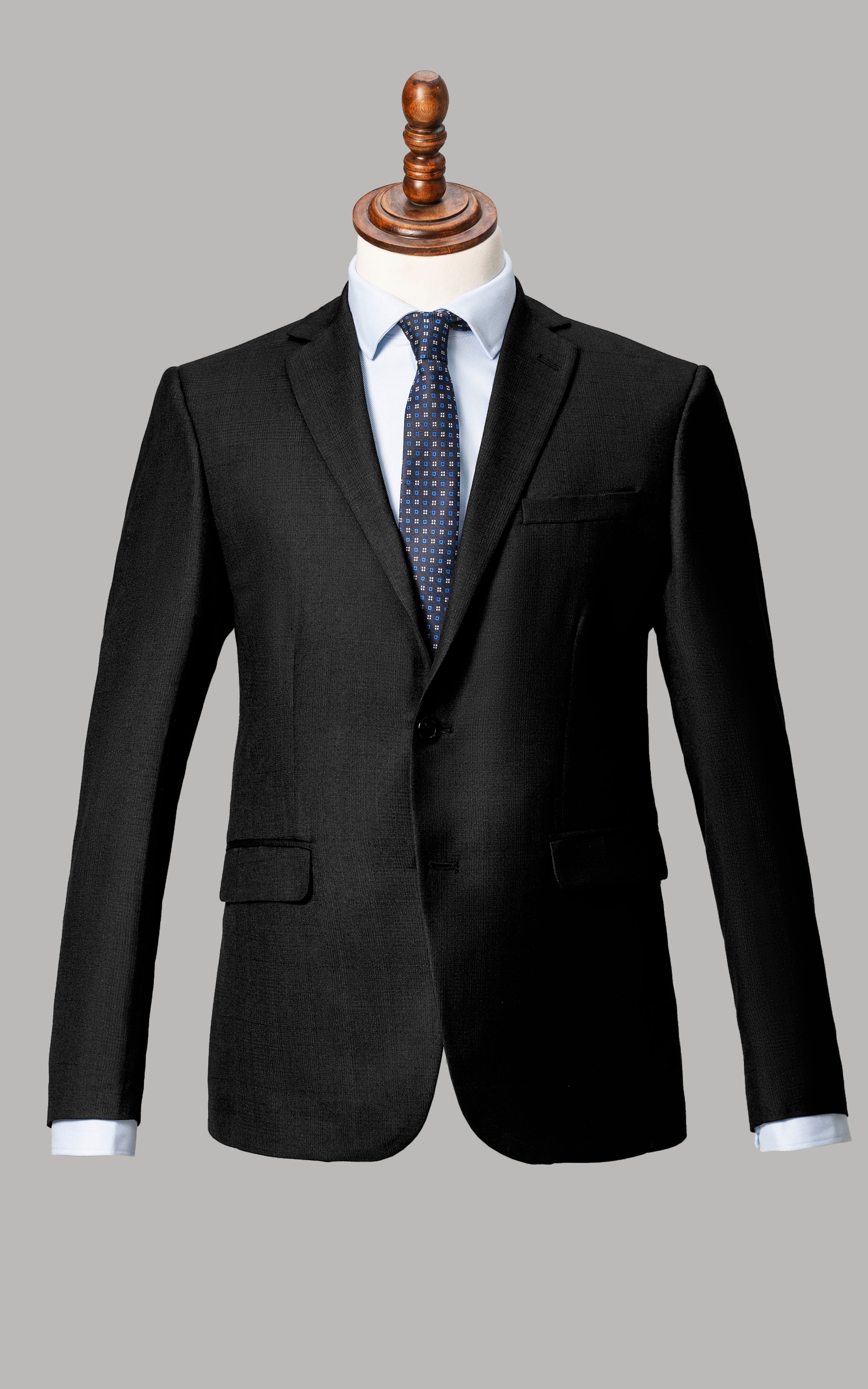 SLIM FIT 2 PIECE SUIT BLACK