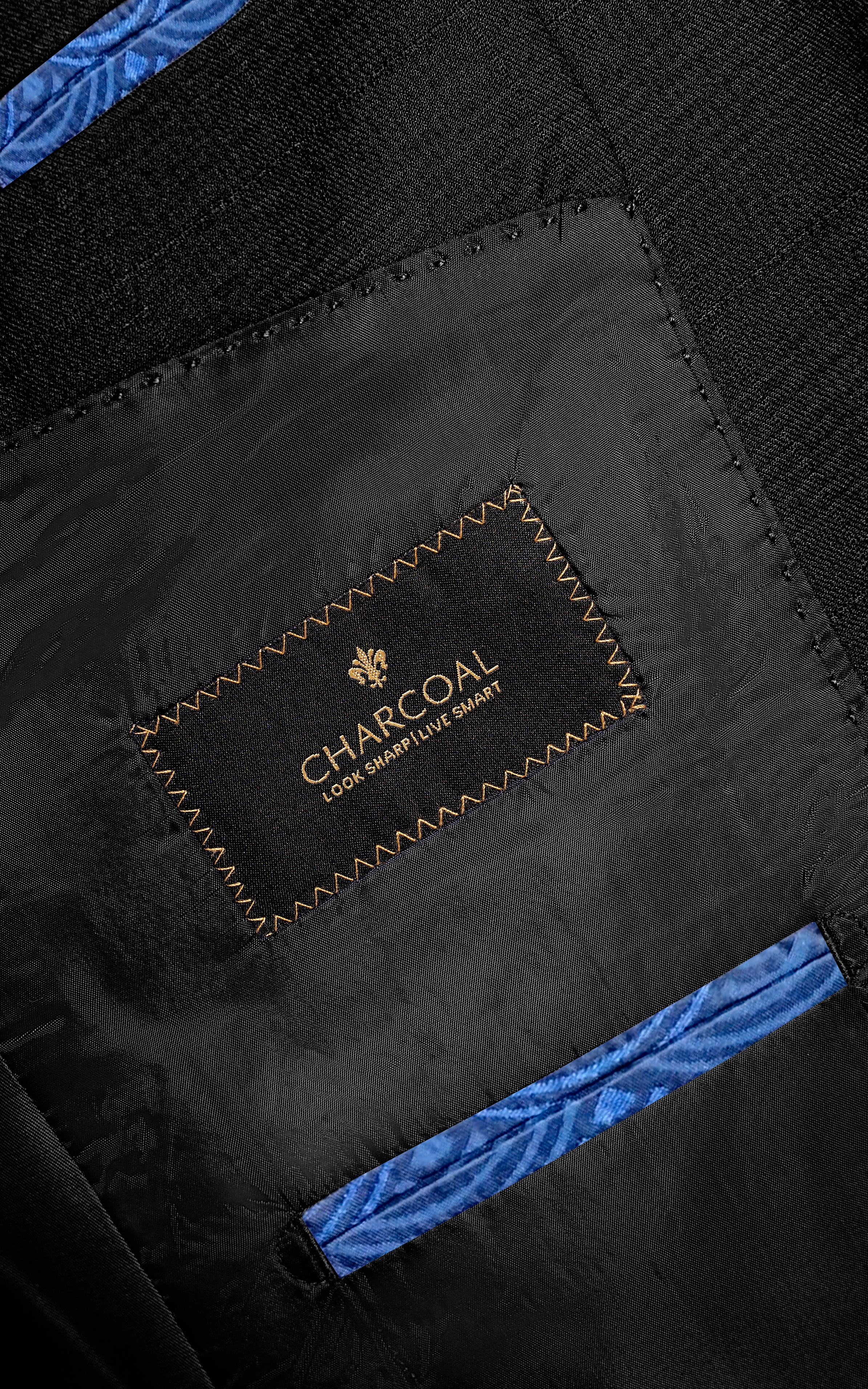SLIM FIT 2 PIECE SUIT BLACK