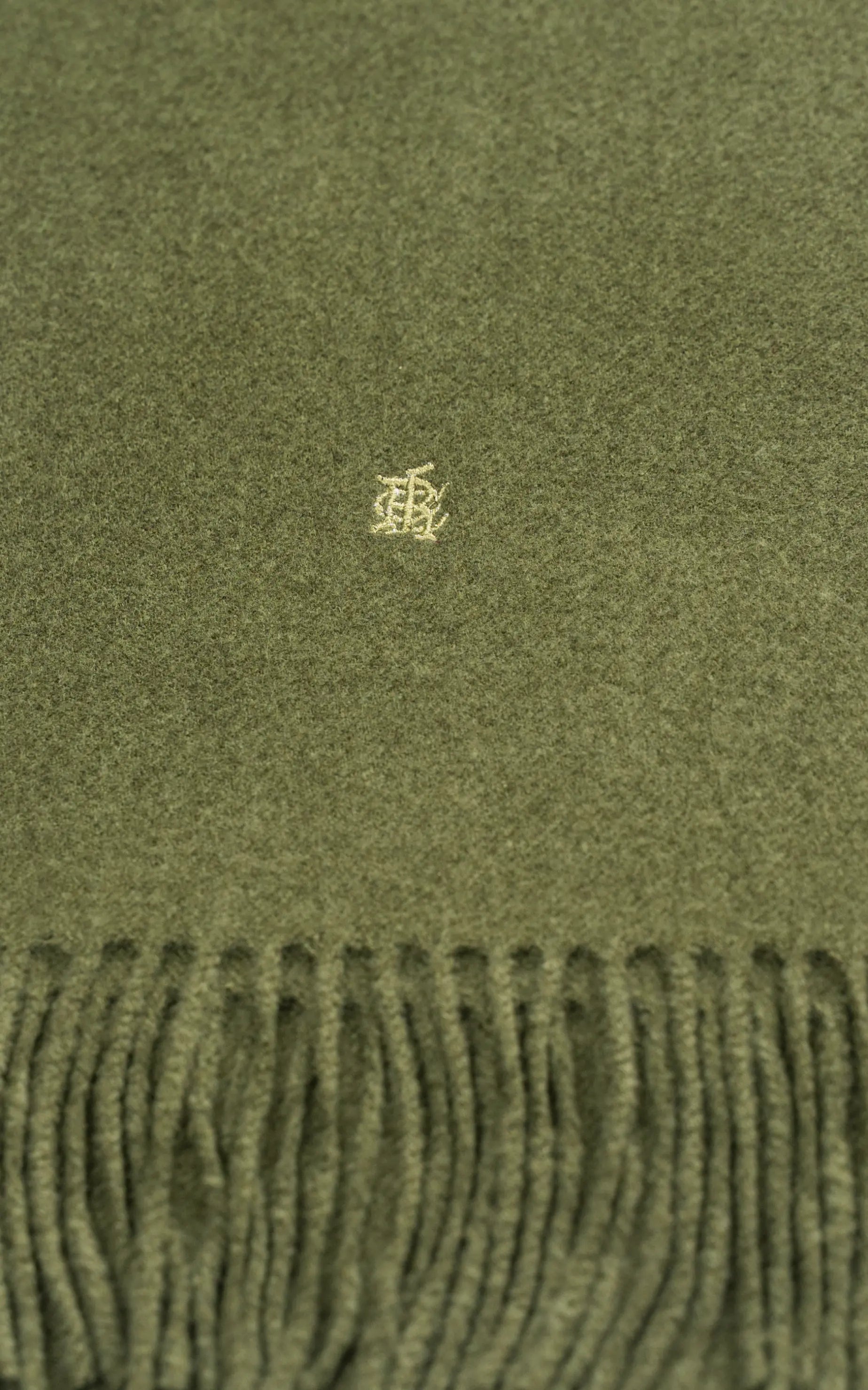 PLAIN EMBROIDERY SCARF