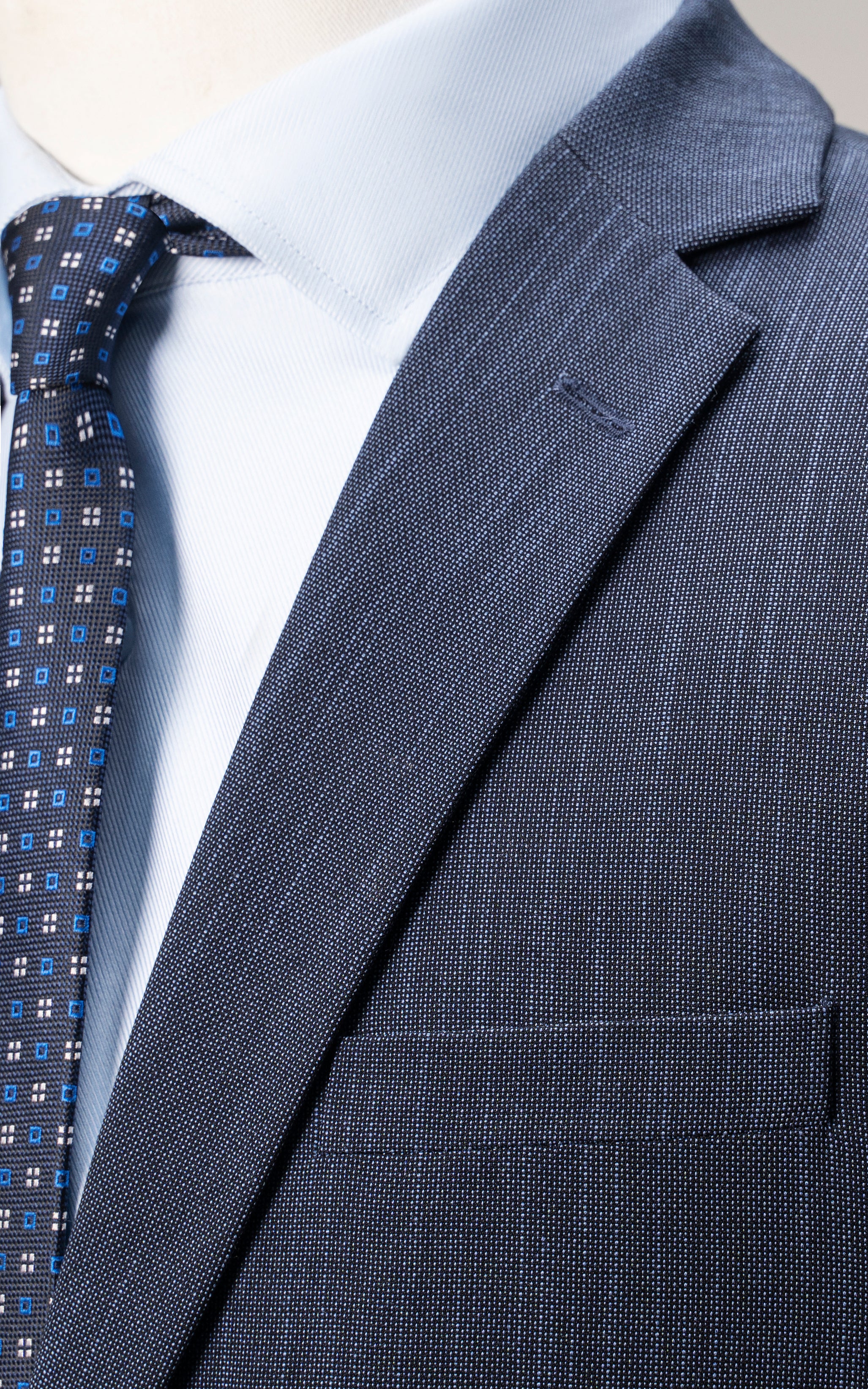 SLIM FIT 2 PIECE SUIT NAVY