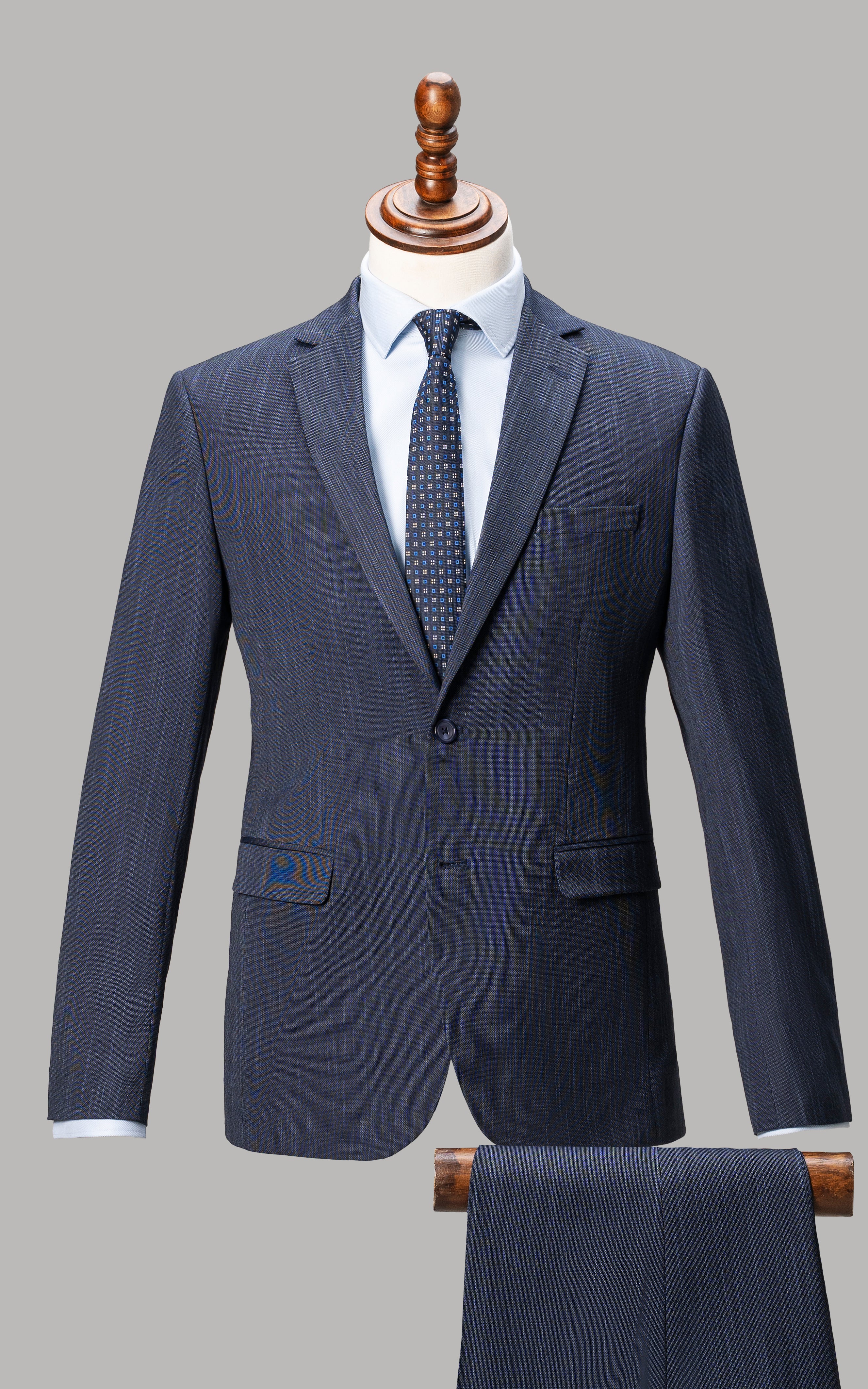 SLIM FIT 2 PIECE SUIT NAVY