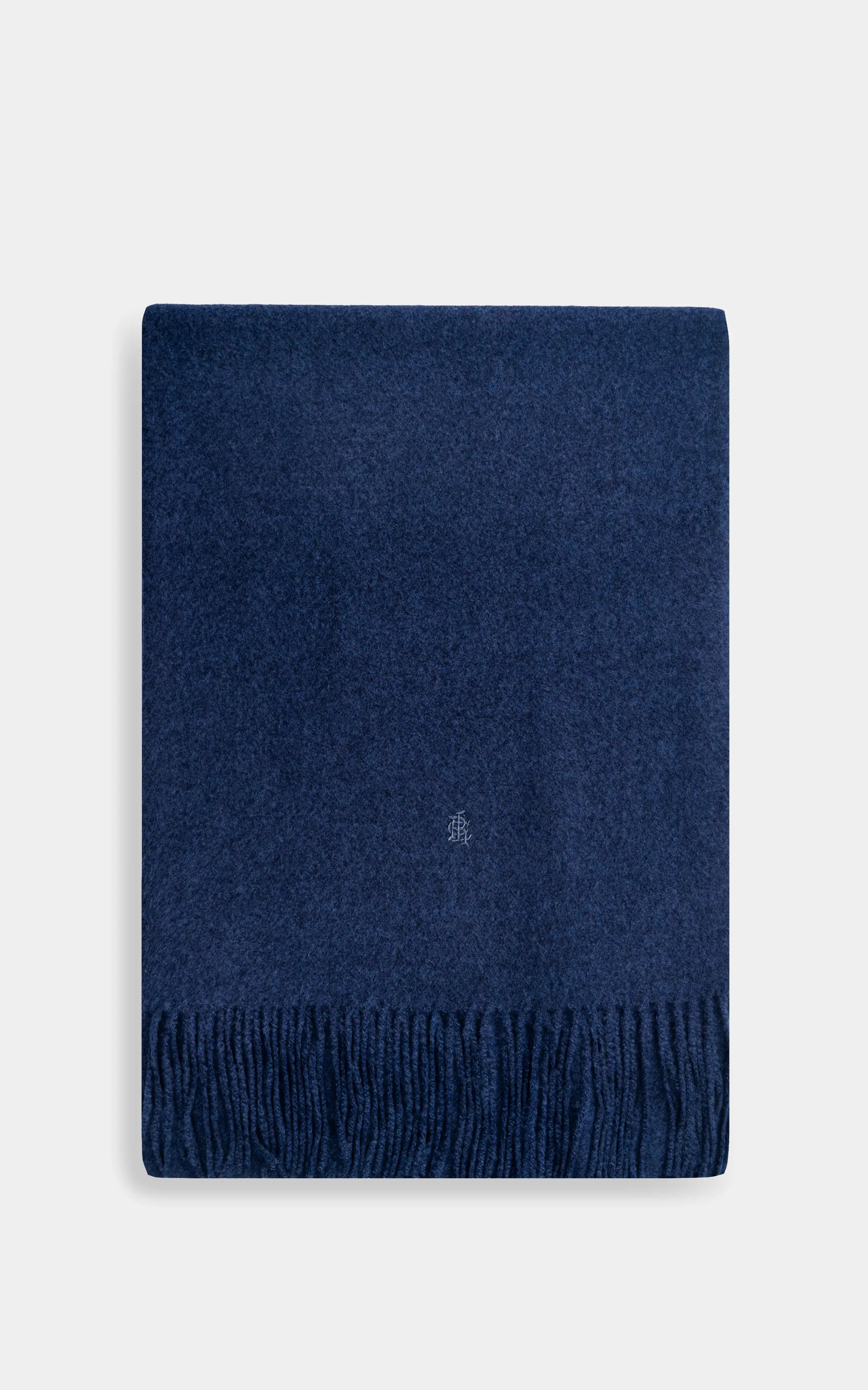 PLAIN EMBROIDERY SCARF