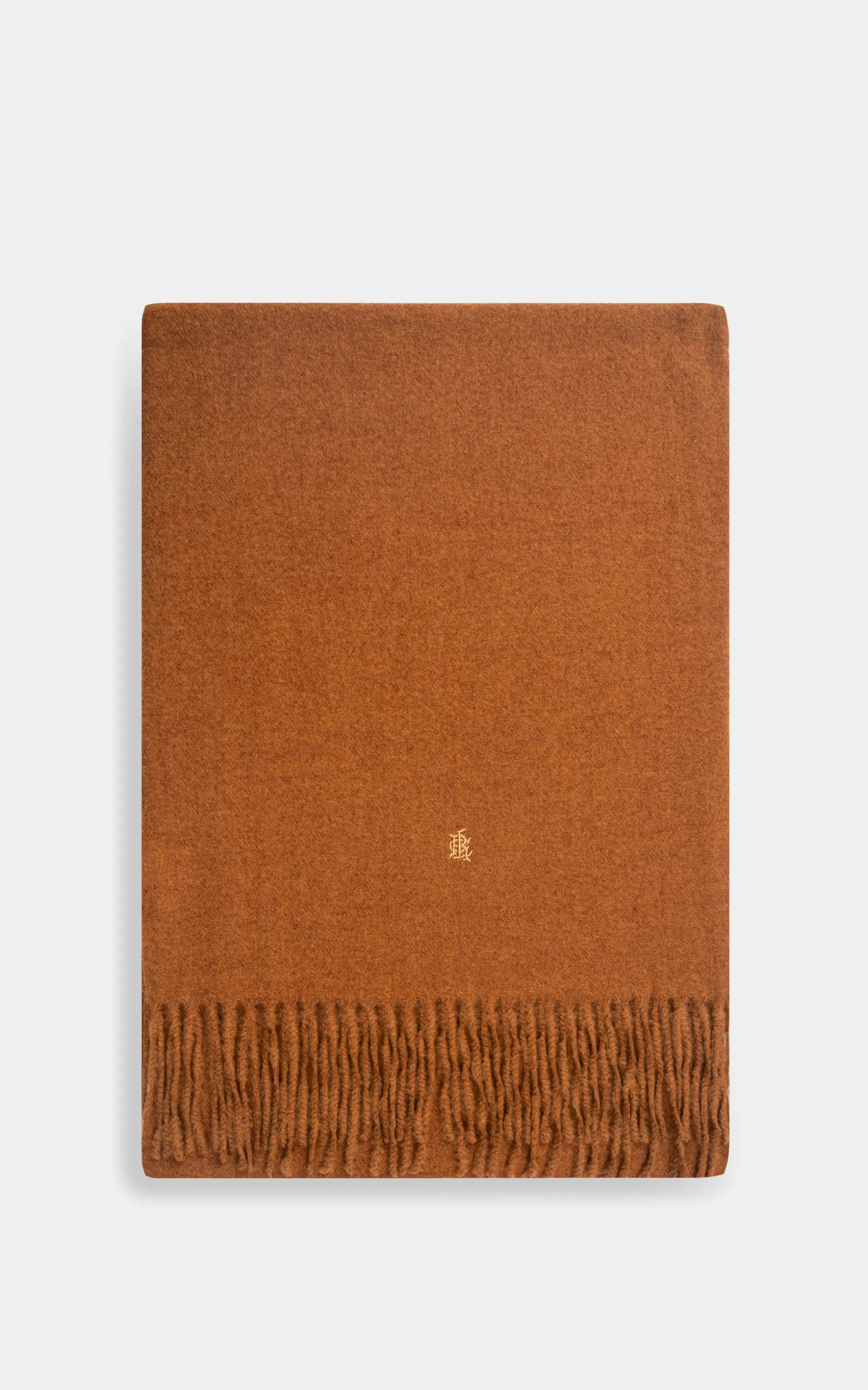 PLAIN EMBROIDERY SCARF