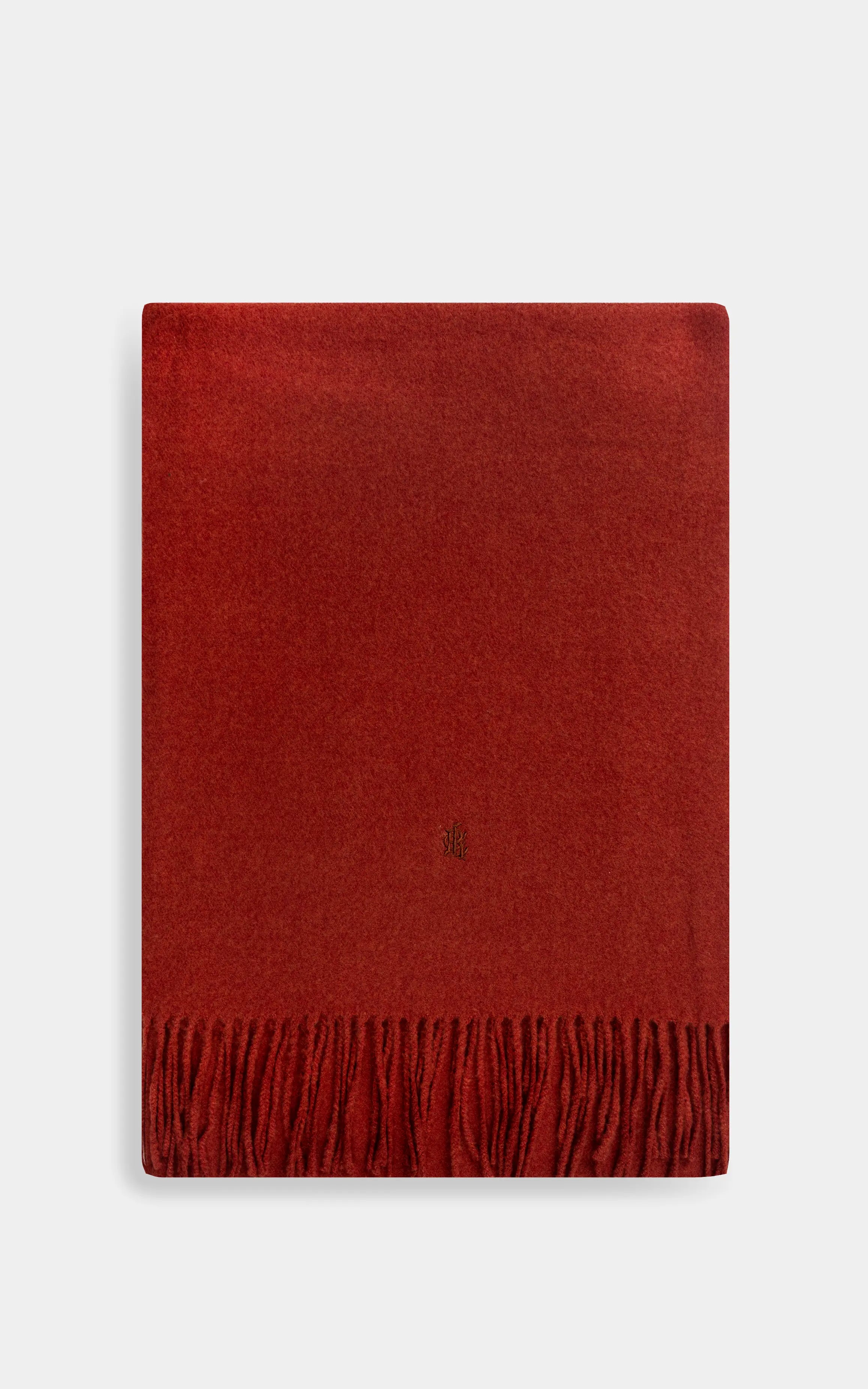 PLAIN EMBROIDERY SCARF