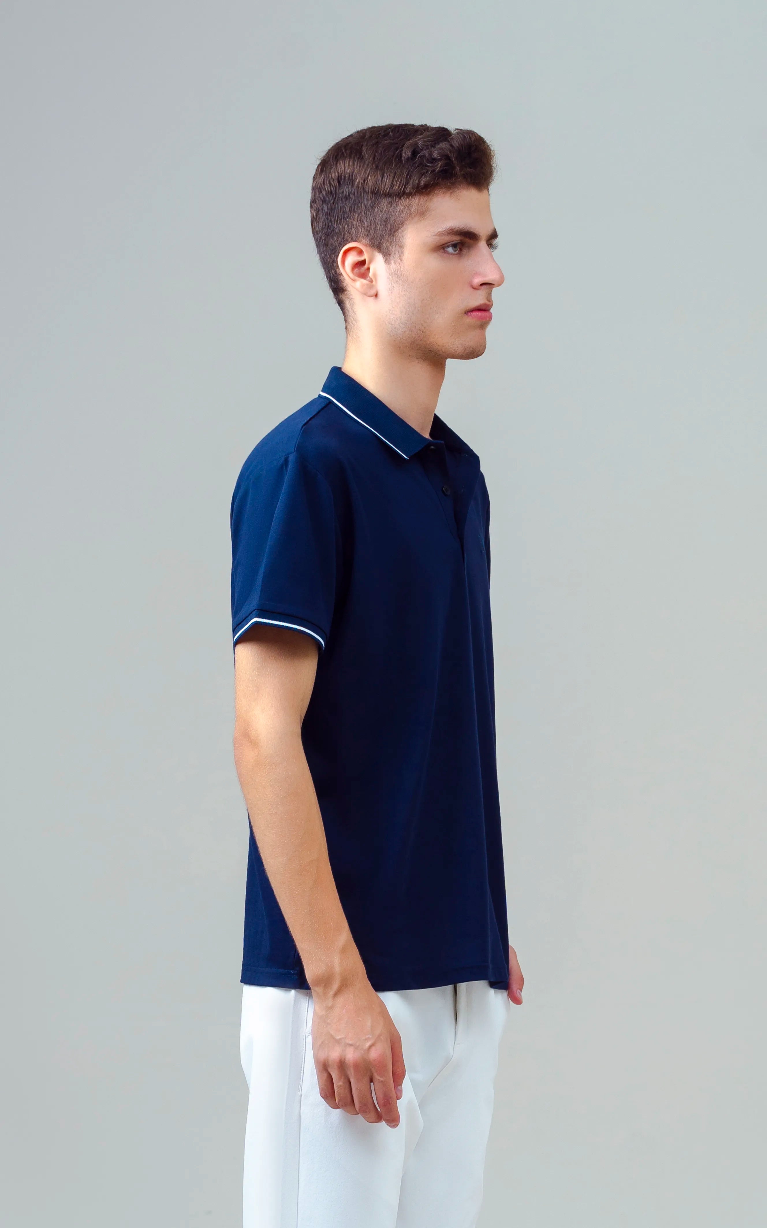 EXECUTIVE TIPPING POLO NAVY