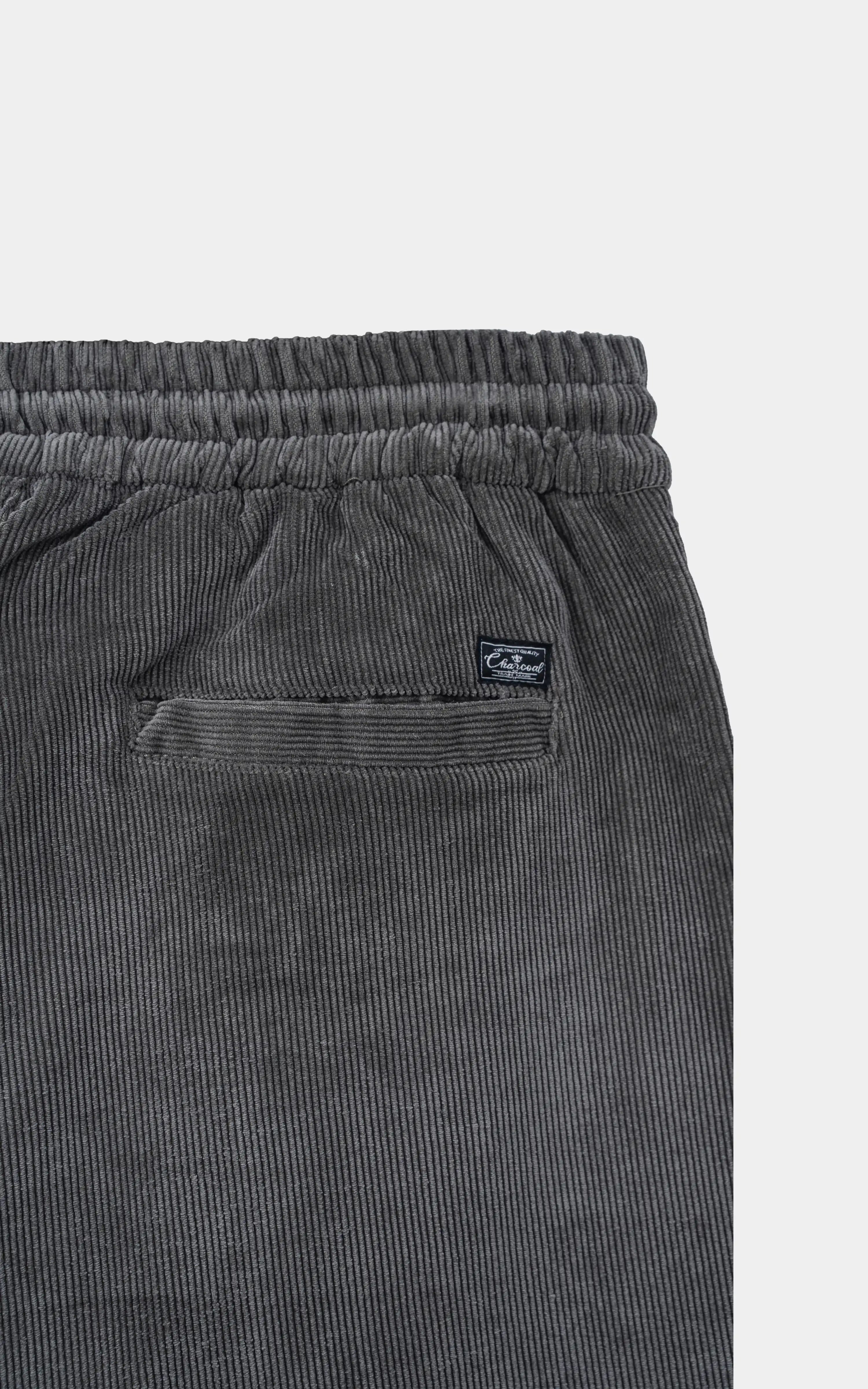 SMART FIT CORDUROY JOGGER TROUSER OLIVE