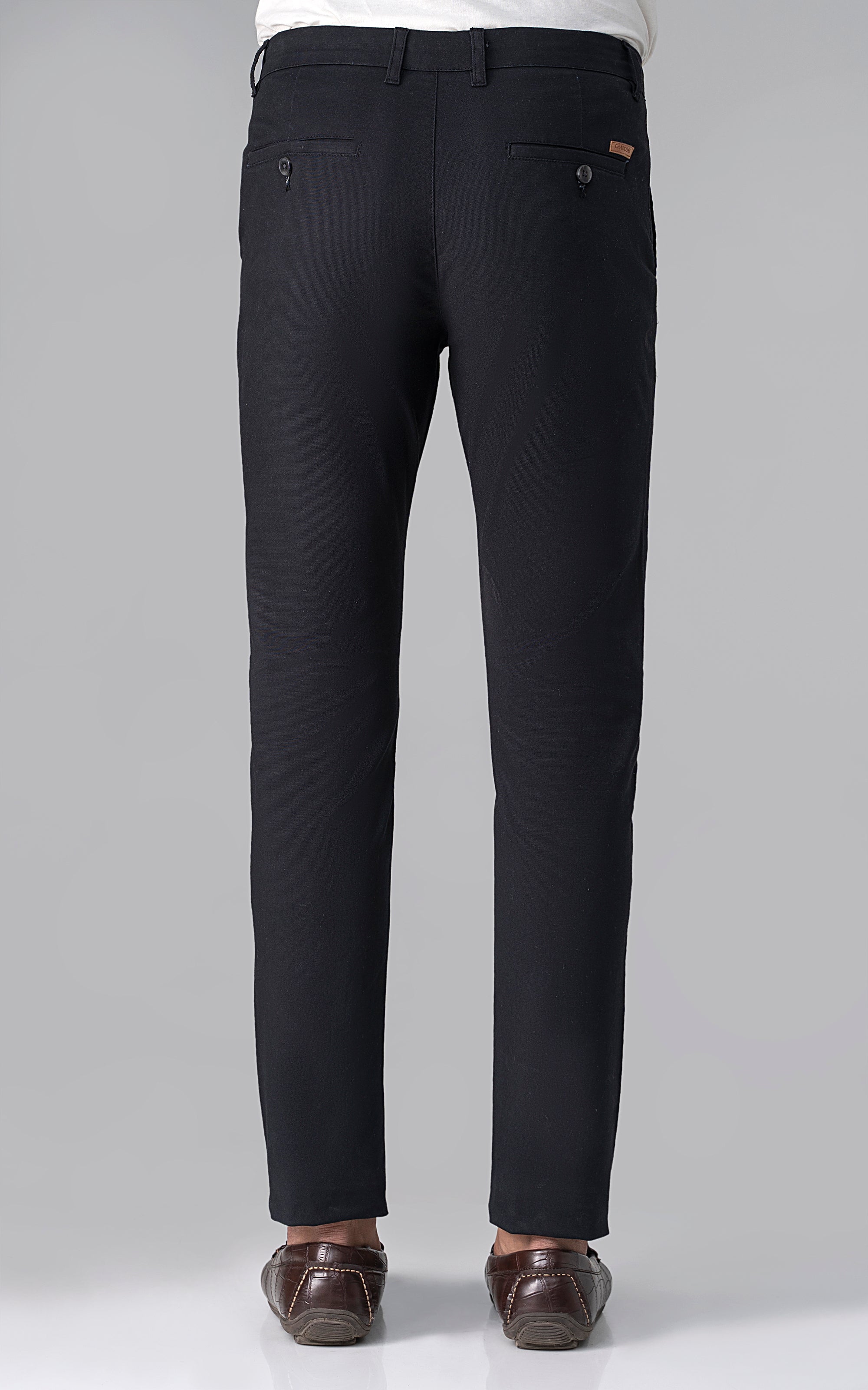 CROSS POCKET DOBBY PANT BLACK