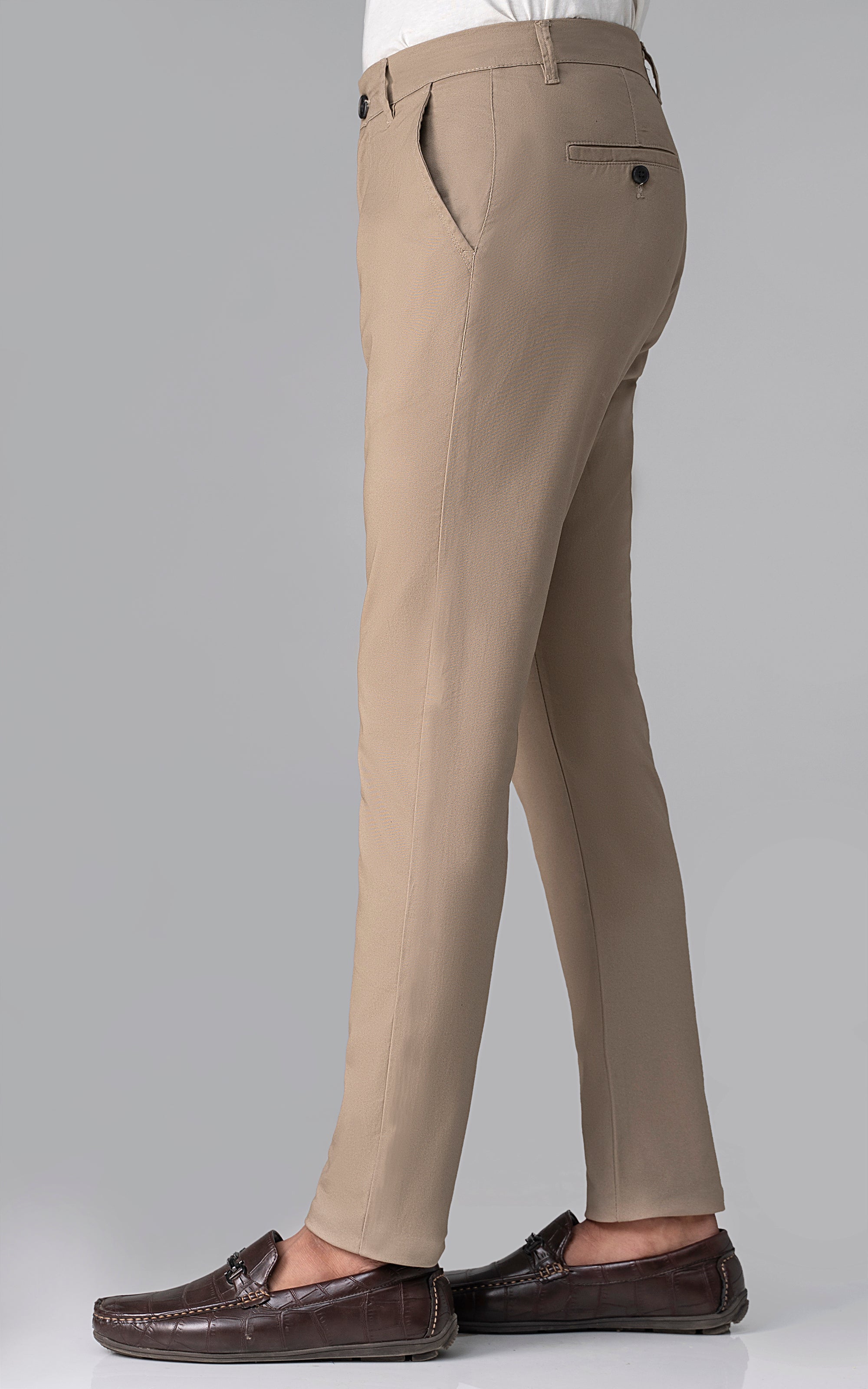 Shop CROSS POCKET TWILL PANT KHAKI For Men Online