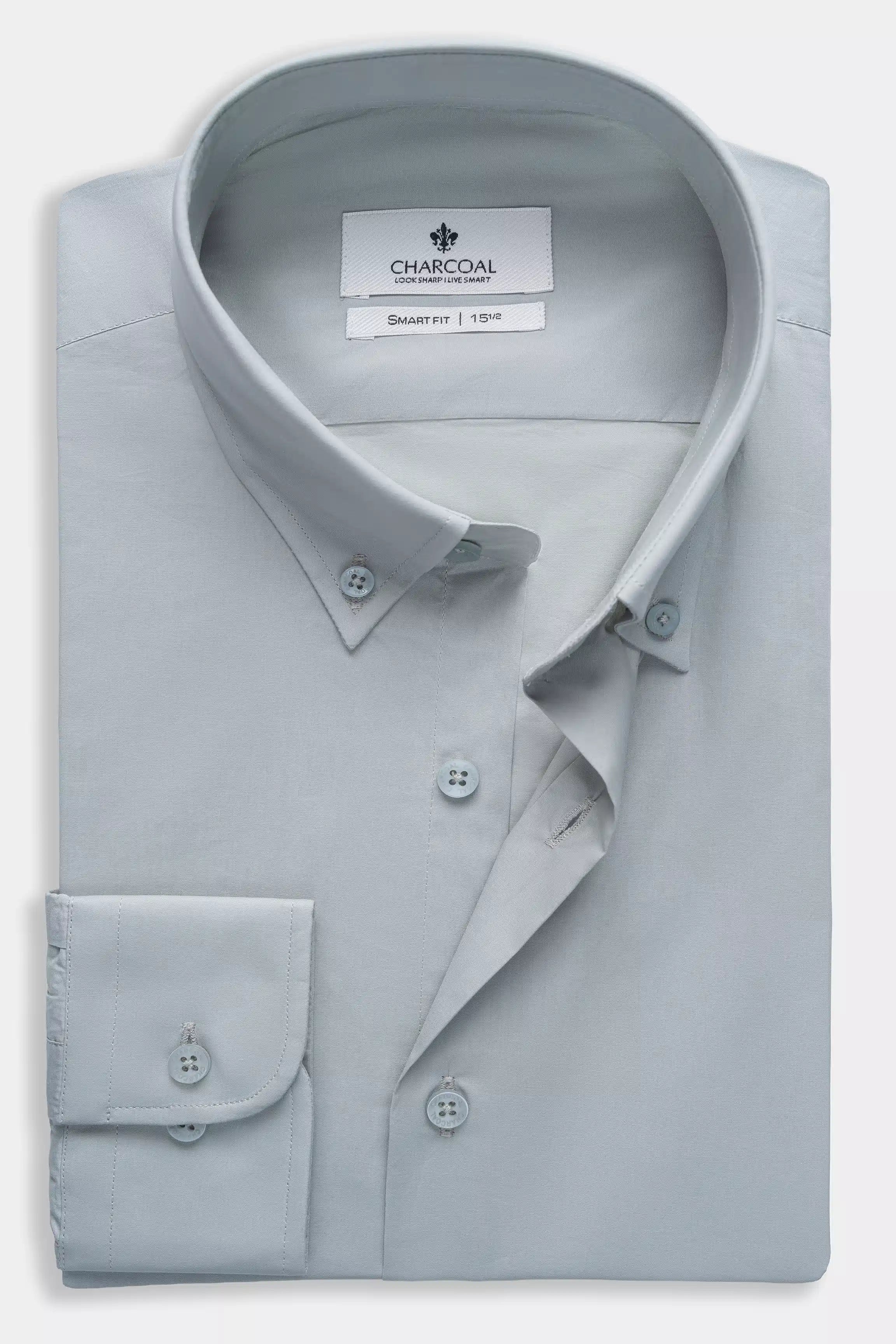 DRESS SHIRT LIGHT GREEN