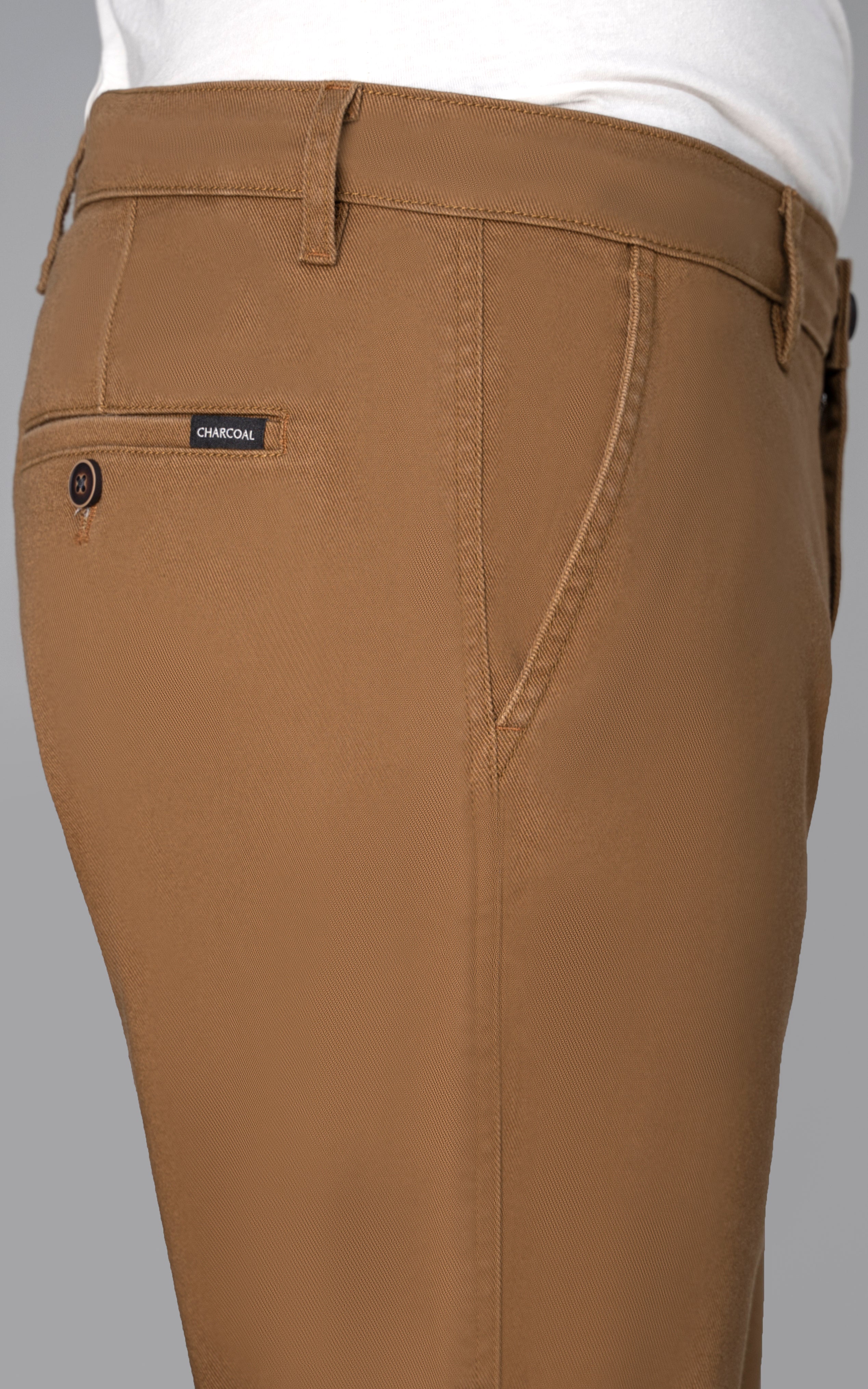 CROSS POCKET TWILL PANT CAMEL