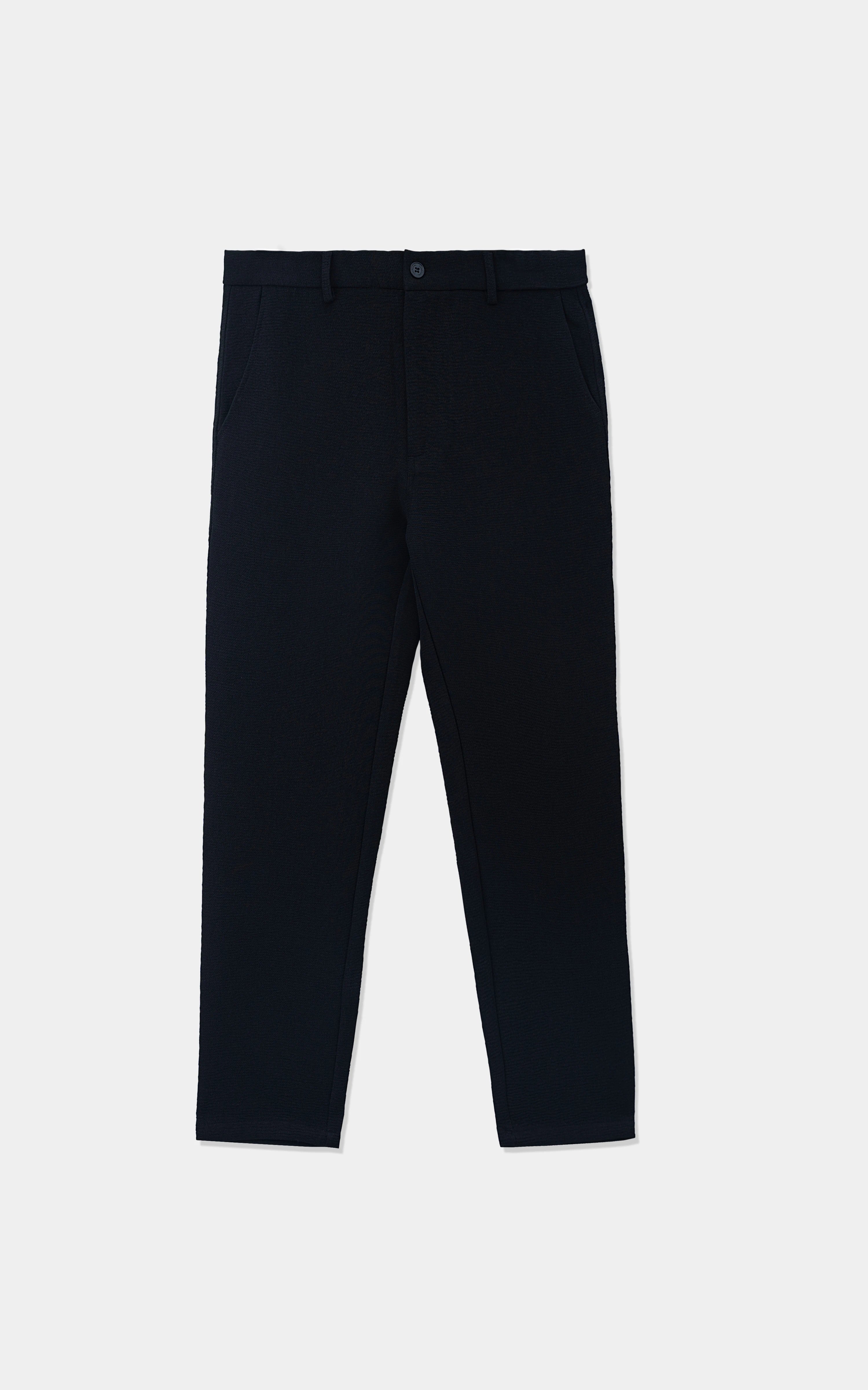 SMART FIT CASUAL PANT BLACK