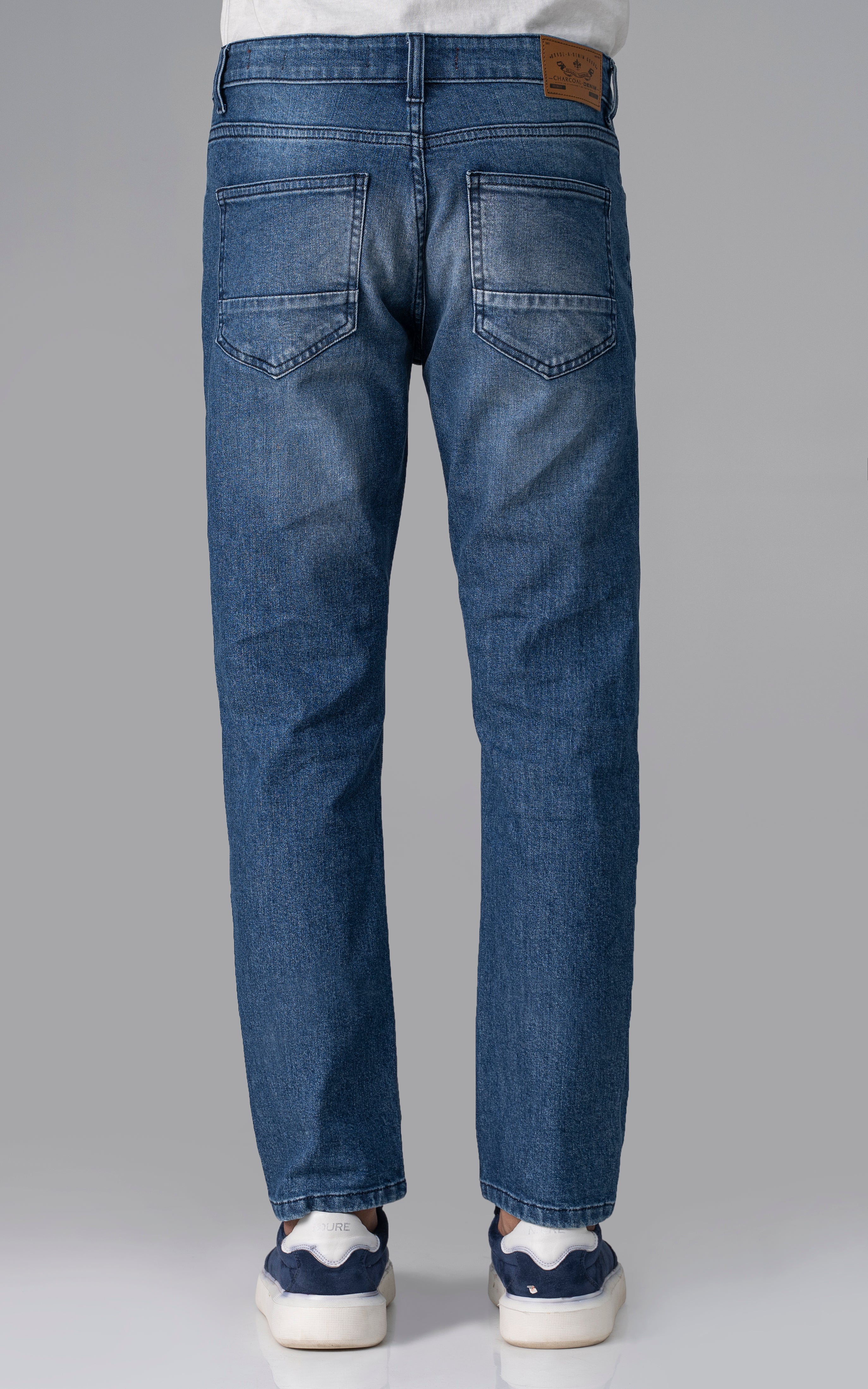 JEAN STRAIGHT FIT MID BLUE