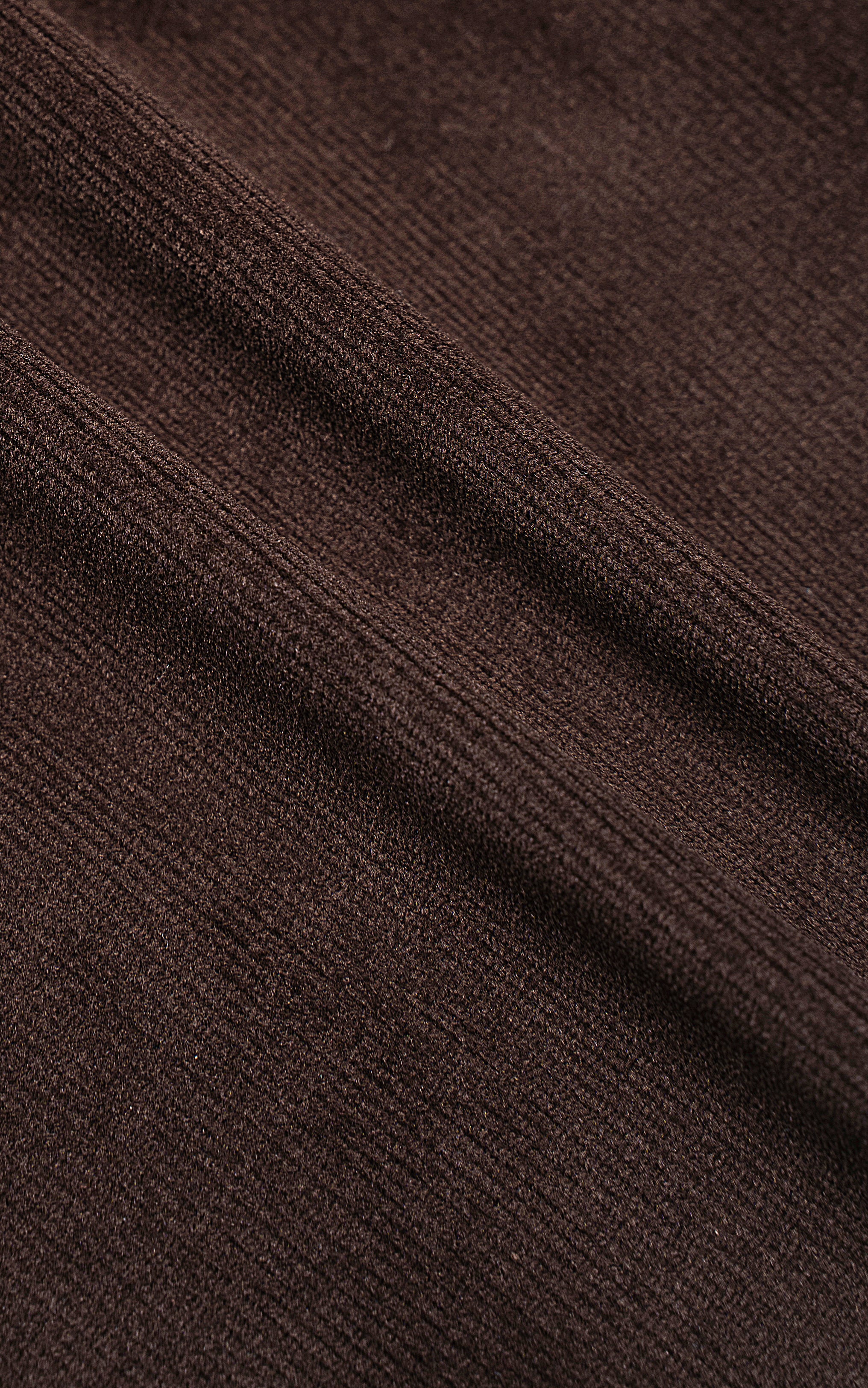 CORDUROY SMART SHIRT BROWN