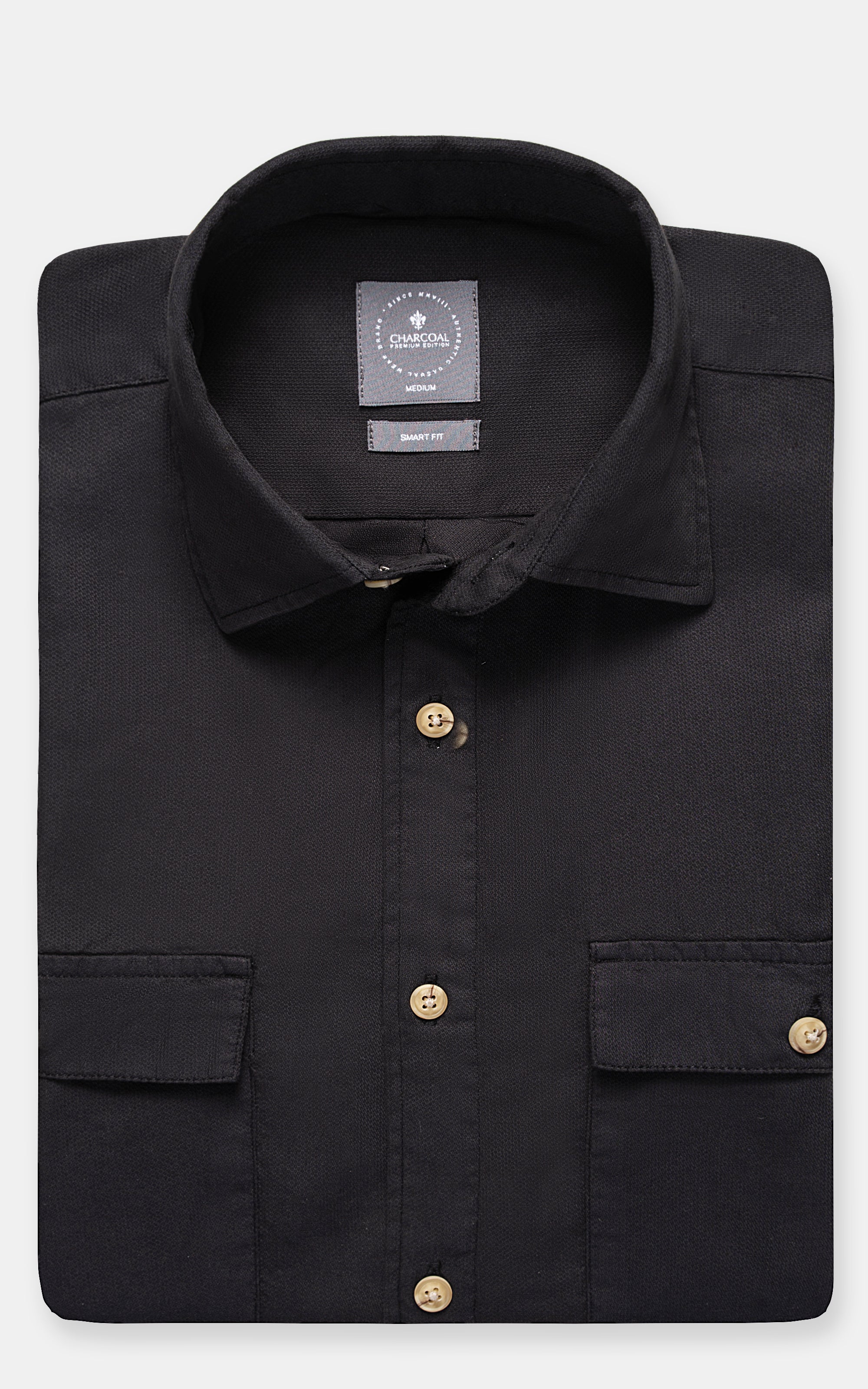 SMART SHIRT BLACK
