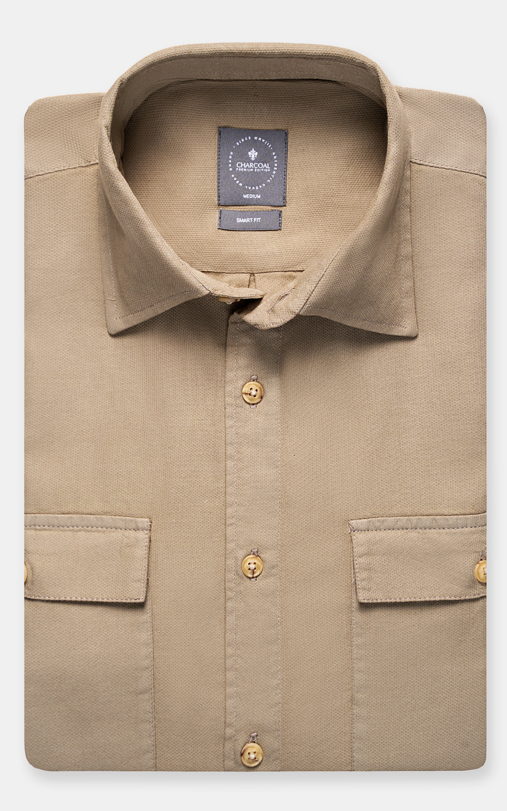SMART SHIRT KHAKI