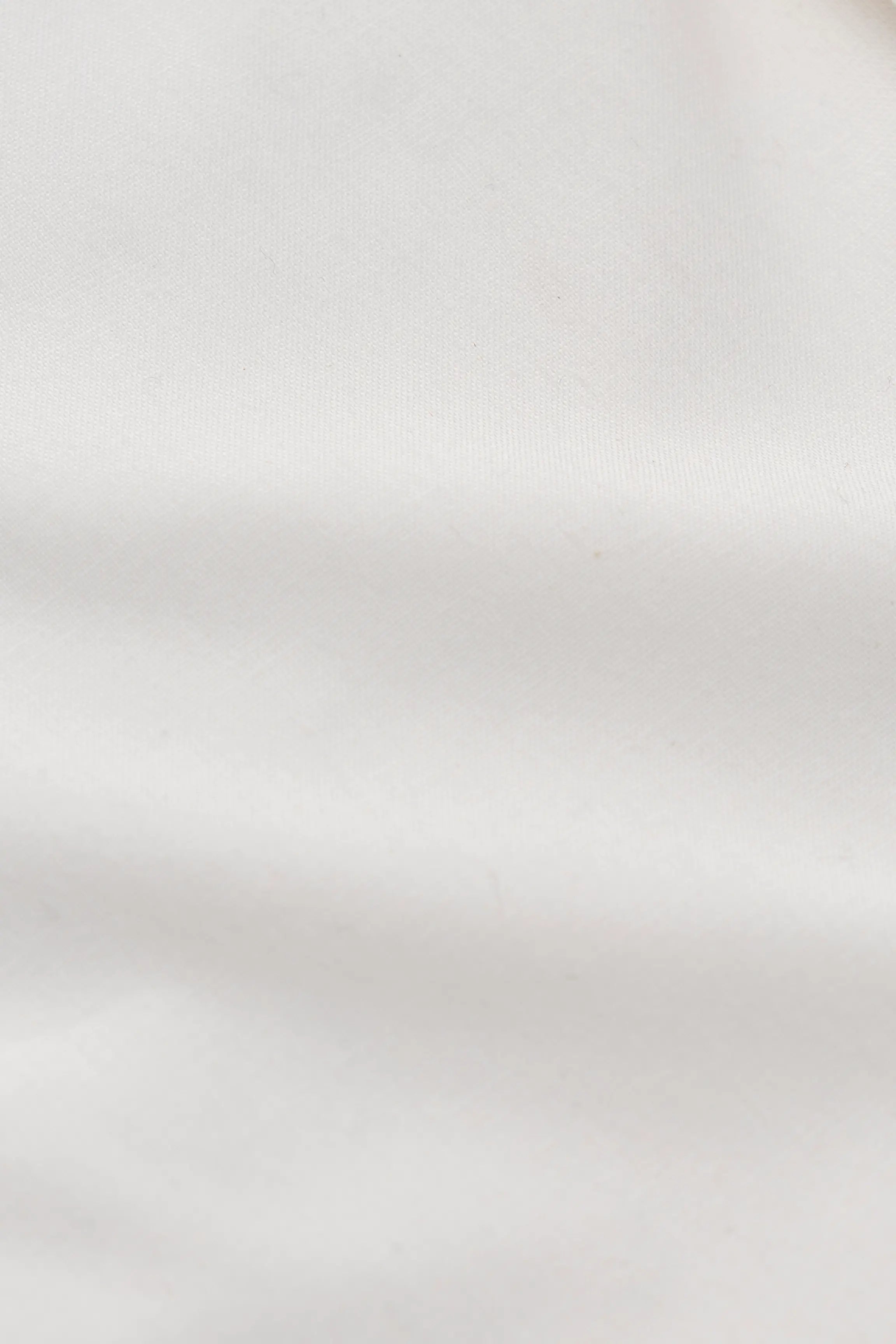 Off-white shirt fabric panel