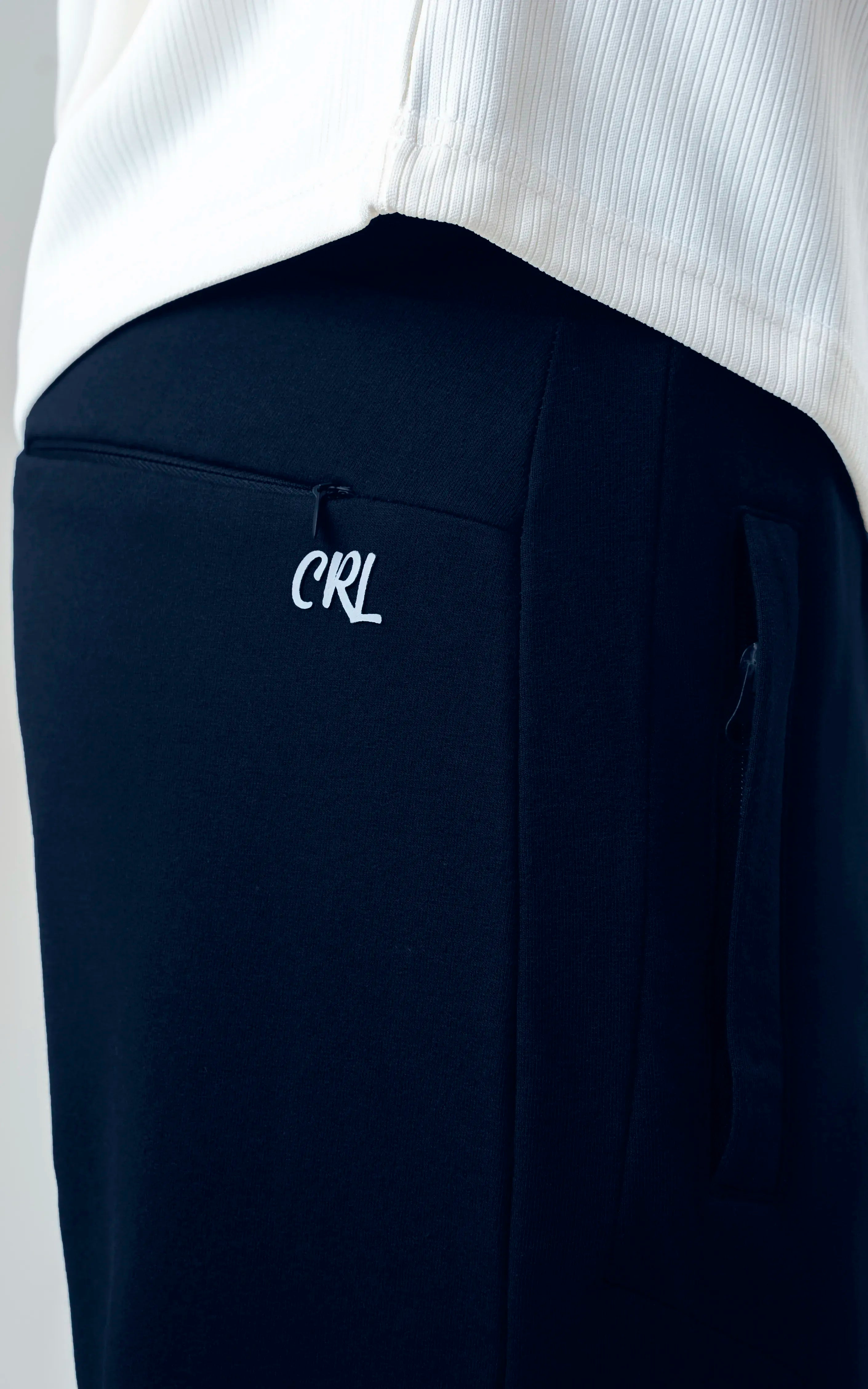 SLIM FIT TERRY JOGGER TROUSER NAVY