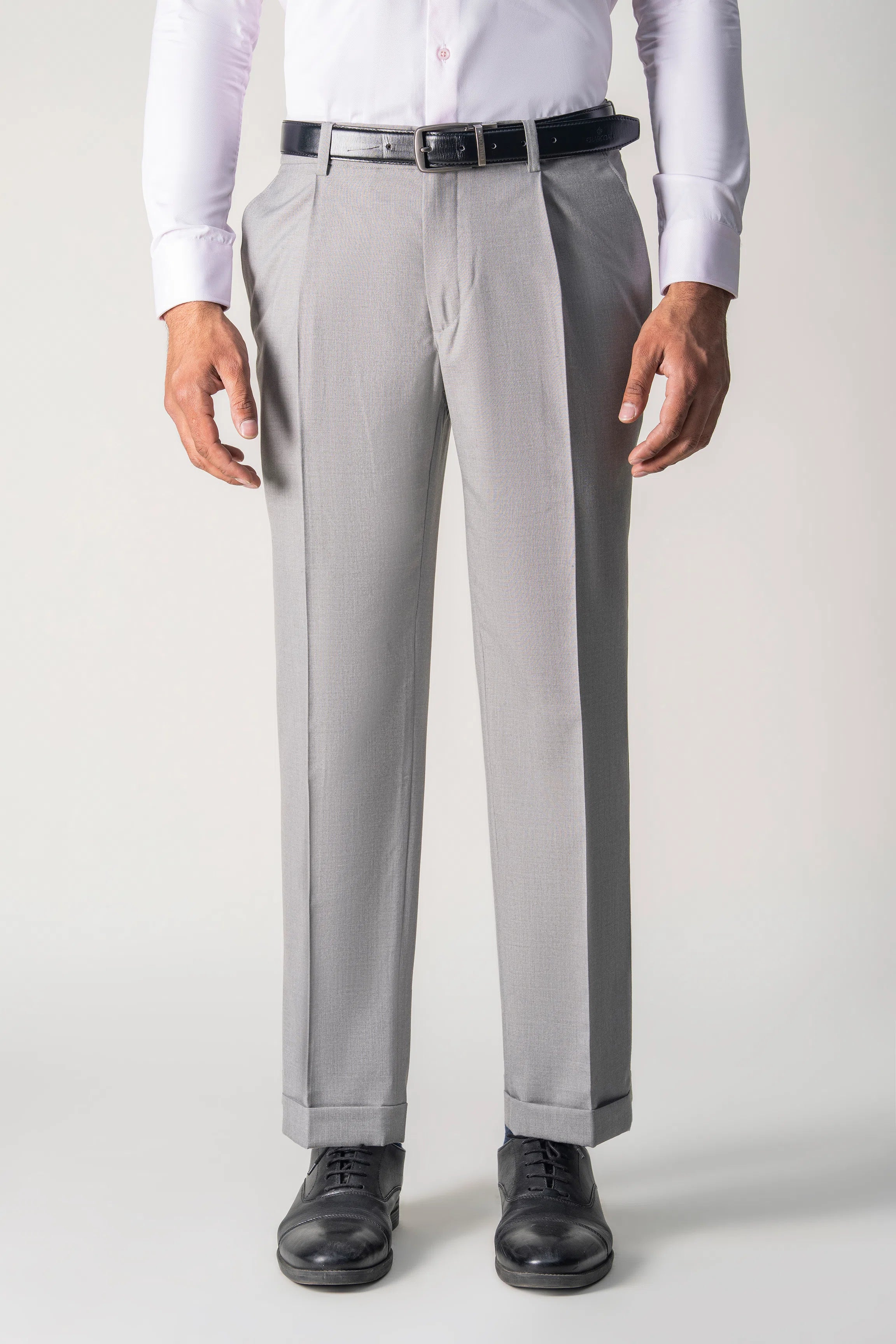 Classic Fit Dress Pant Light Grey