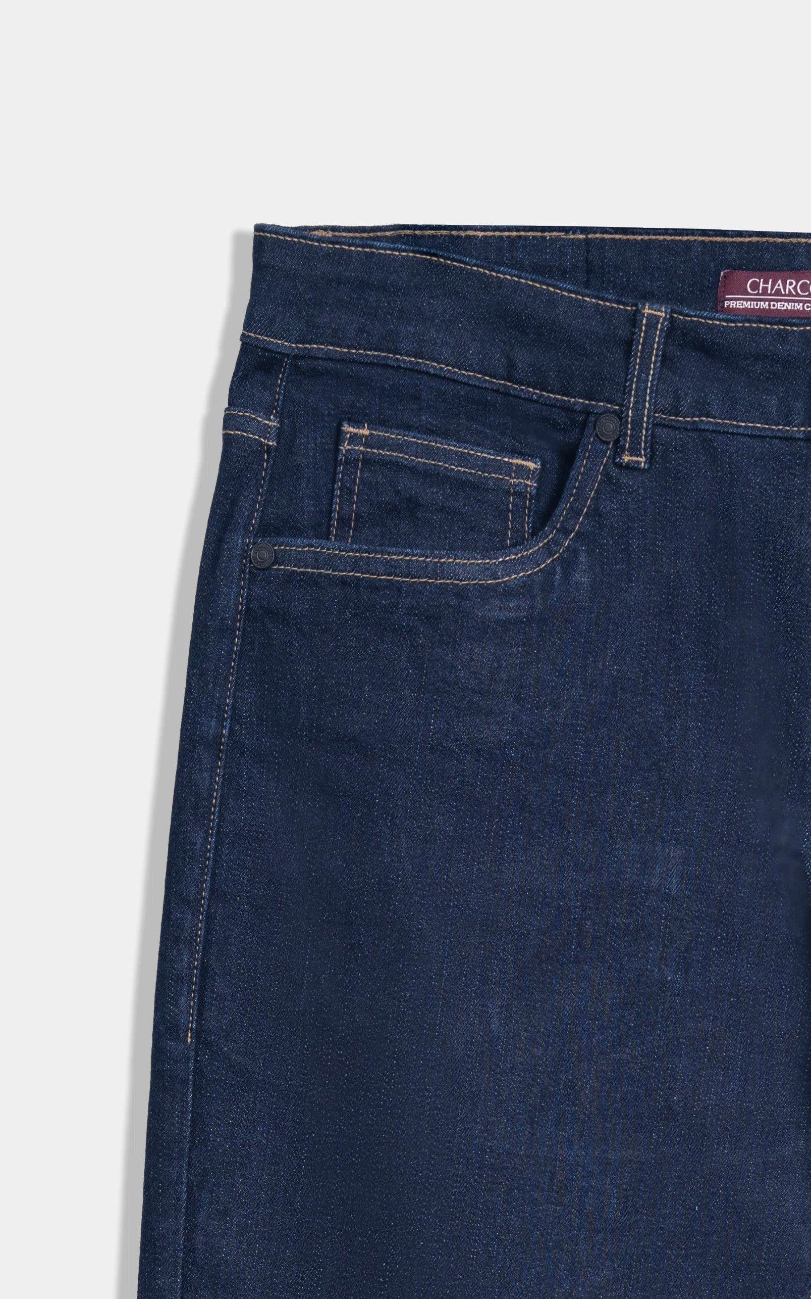JEANS REGULAR TAPERED FIT DARK BLUE