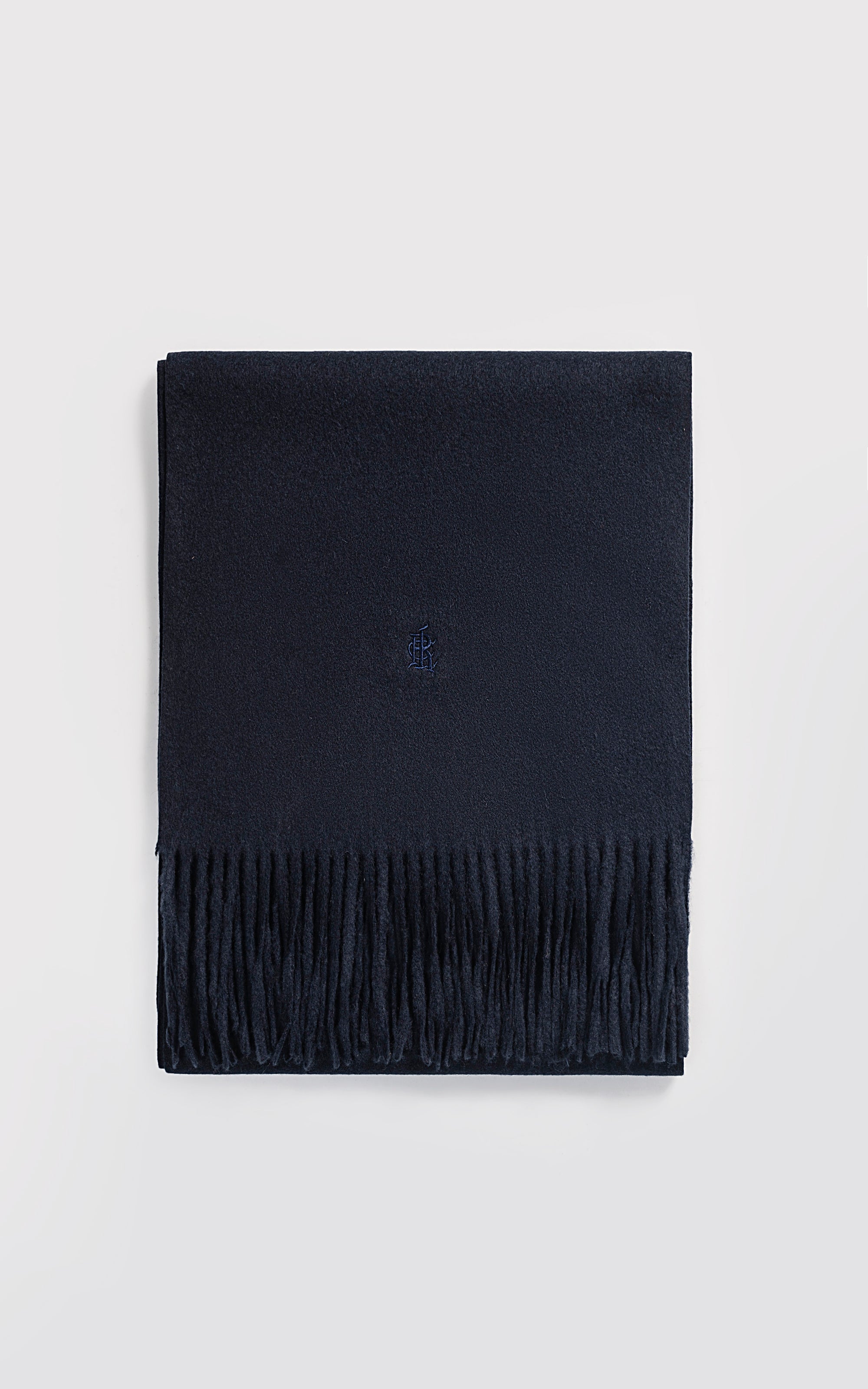 Fringe Wool blended Scarf
