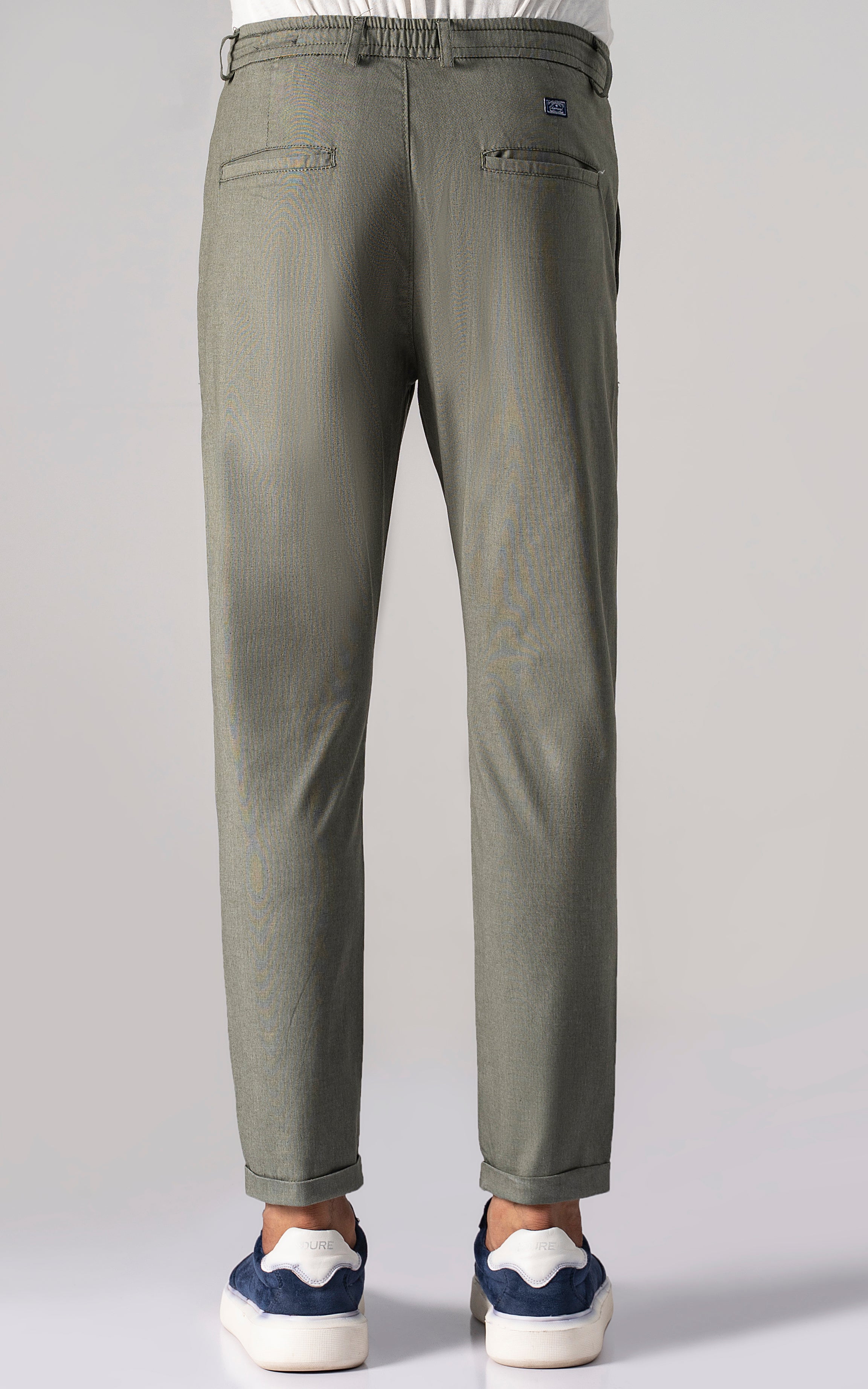 CASUAL JOGGER TROUSER LIGHT OLIVE