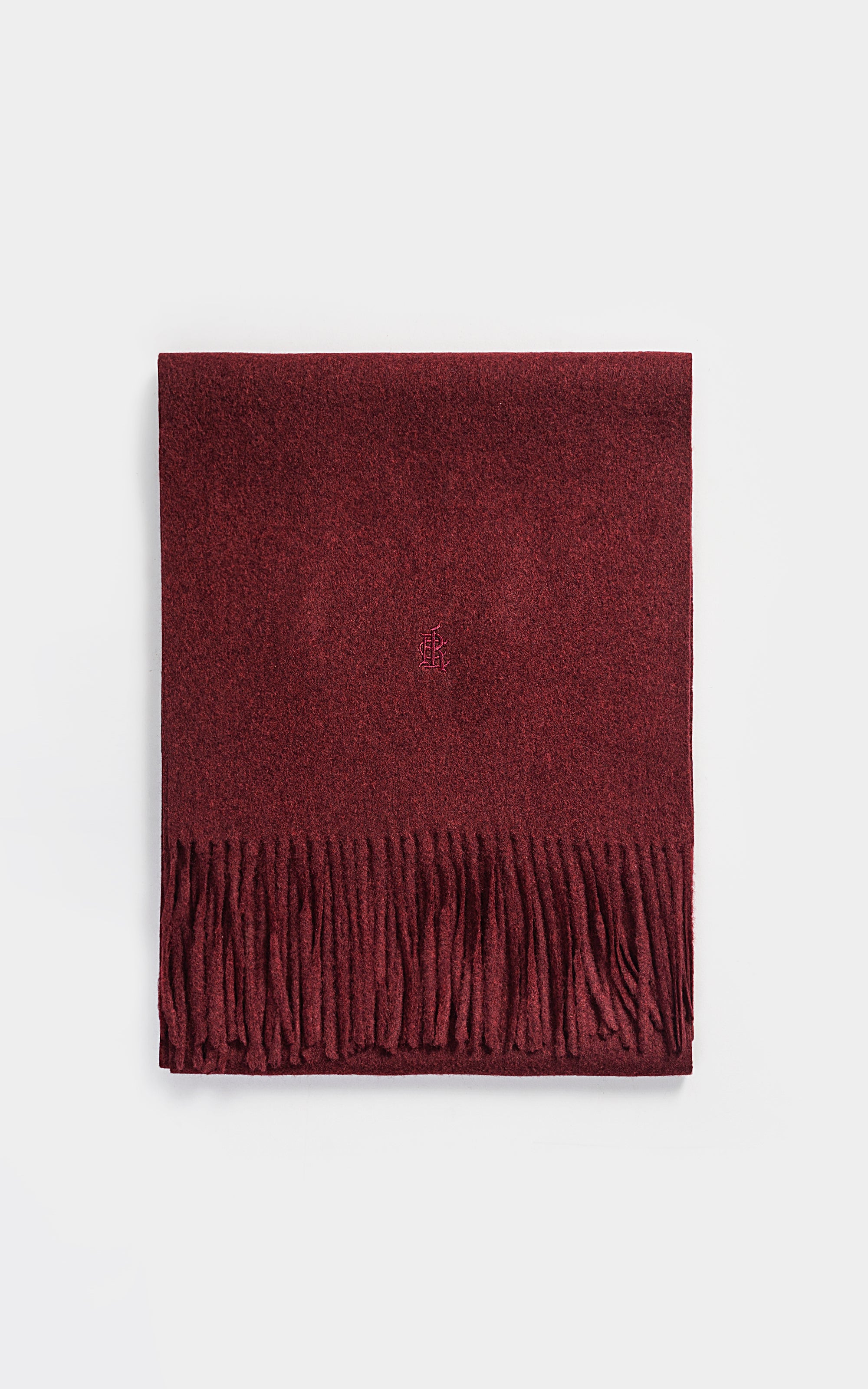 Fringe Wool blended Scarf