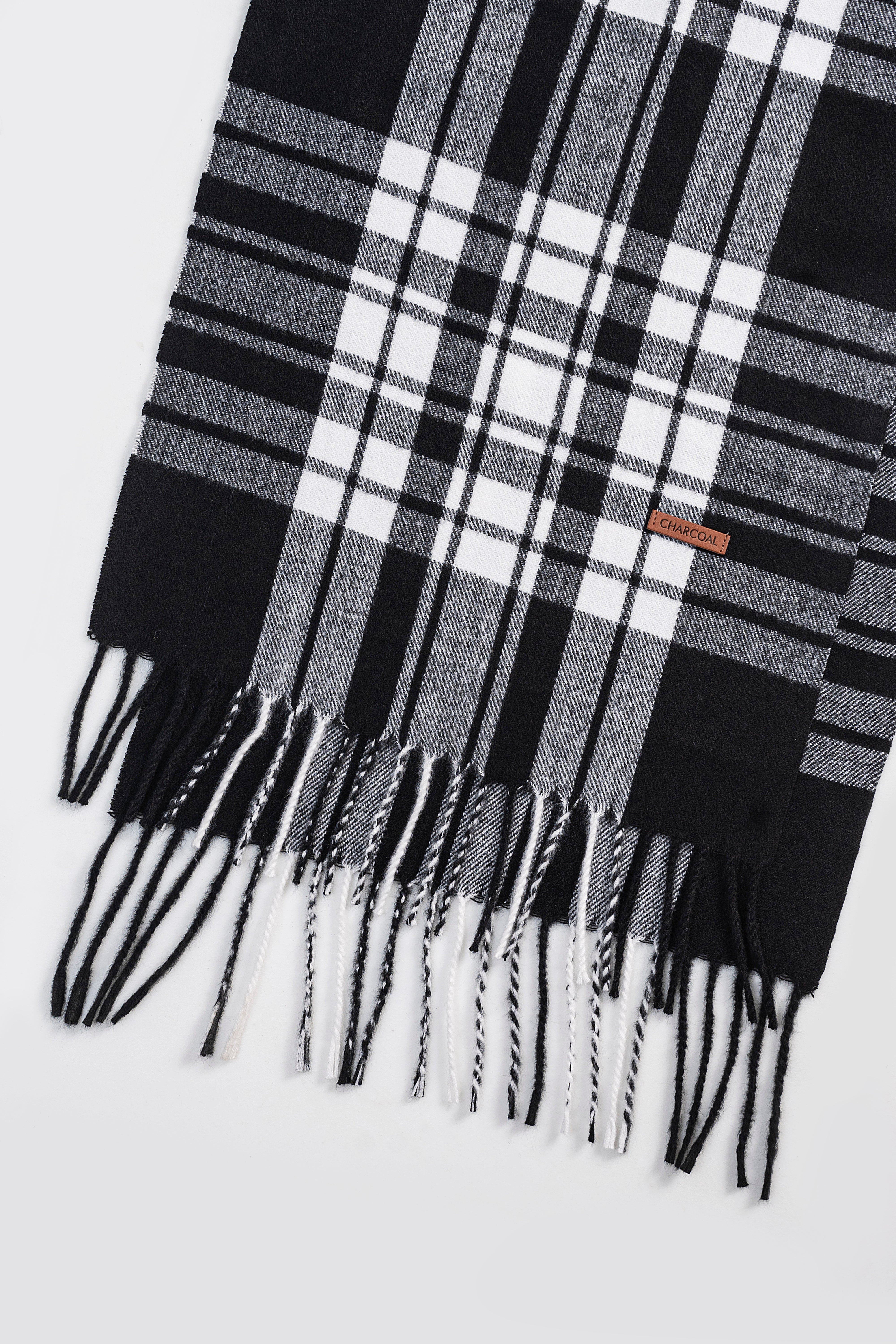 Plaid Wool Blended scarf