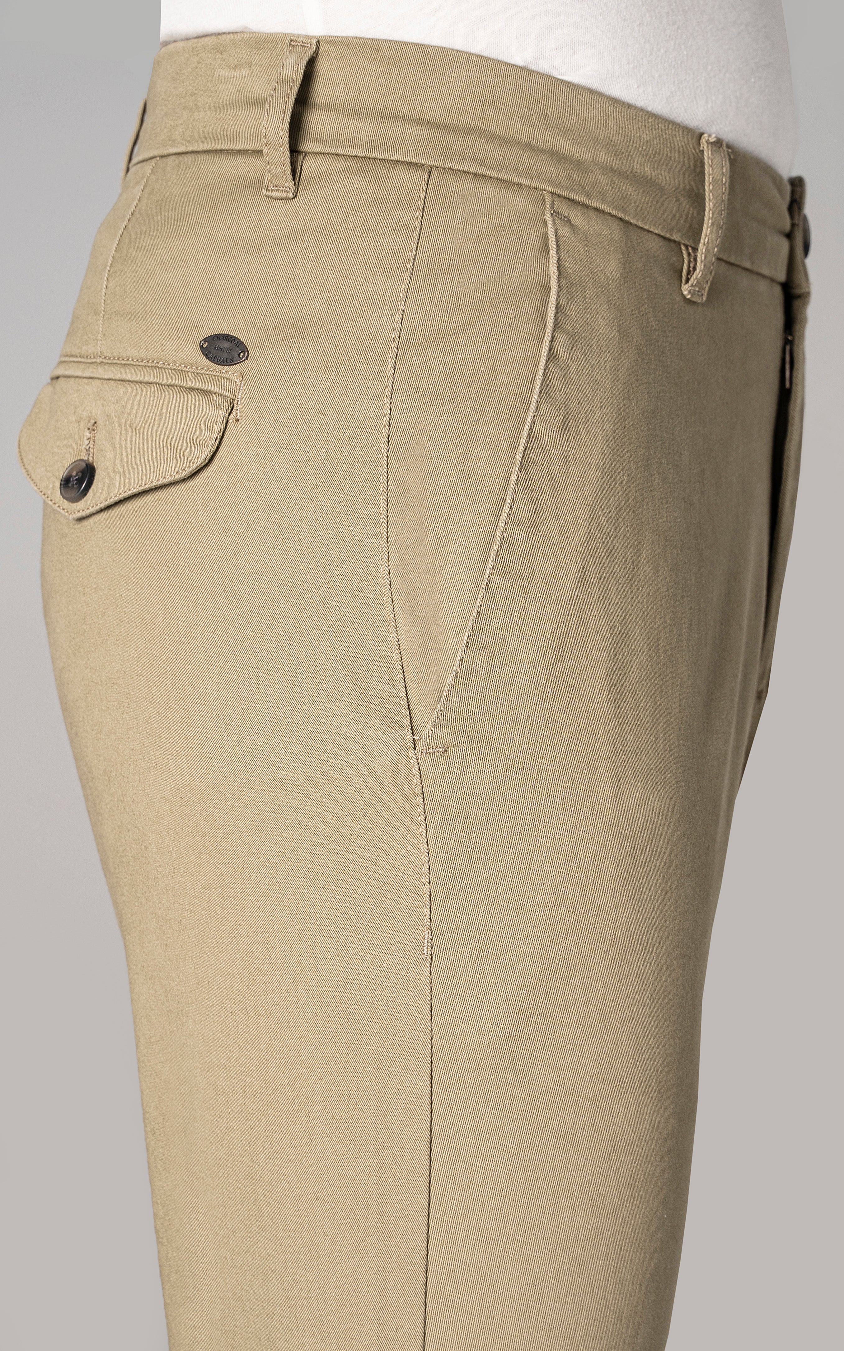 CASUAL PANT CROSS POCKET LIGHT OLIVE