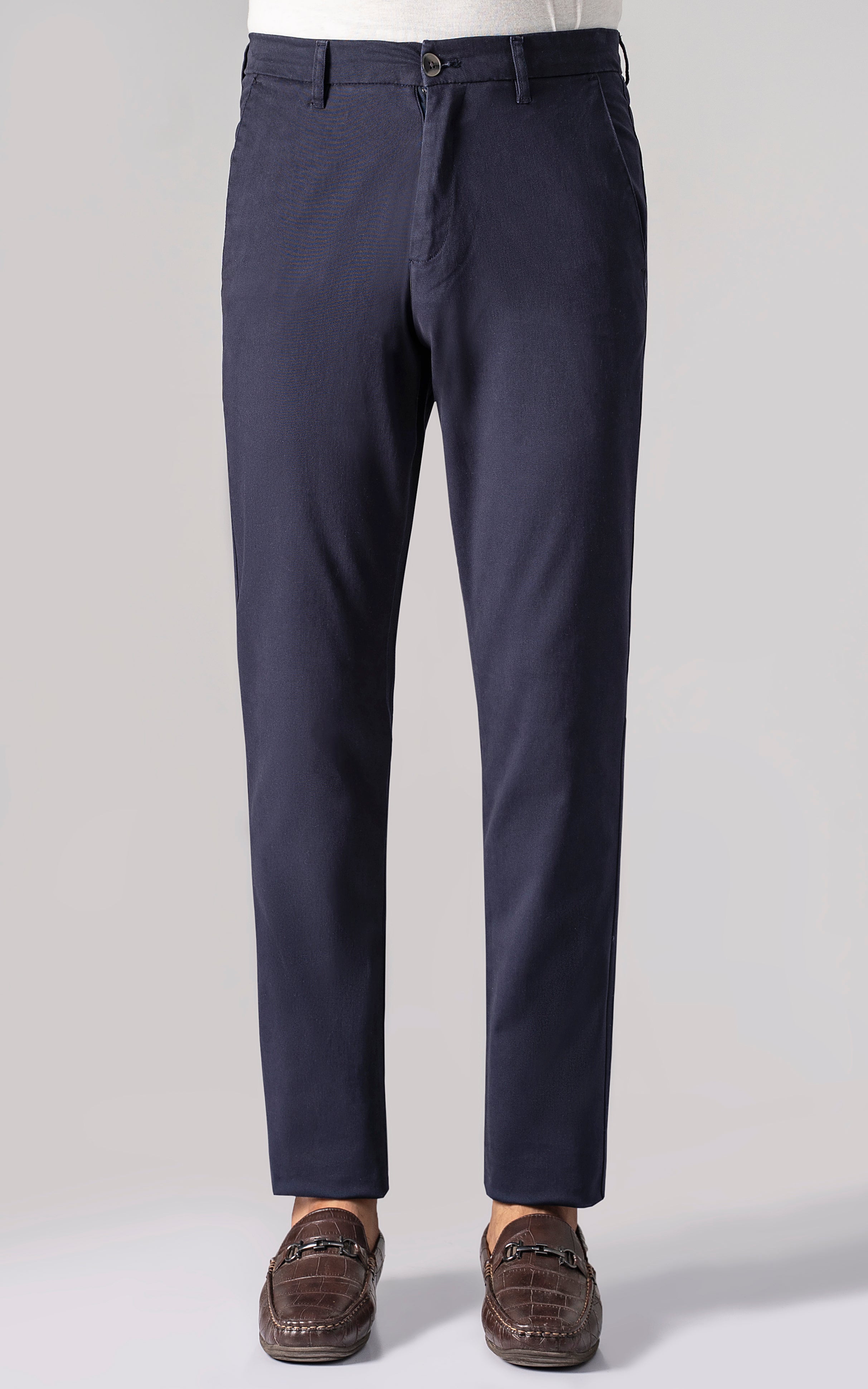 CASUAL PANT CROSS POCKET NAVY