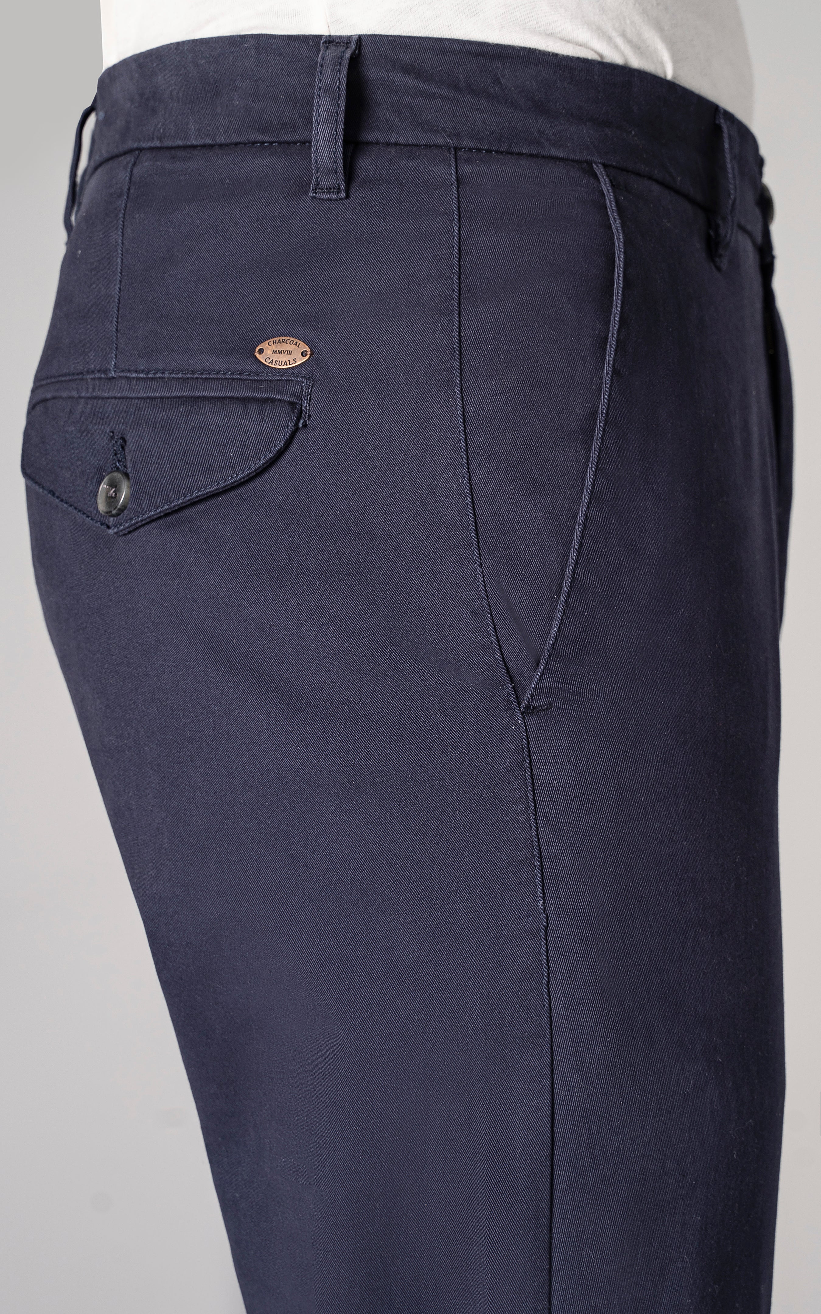 CASUAL PANT CROSS POCKET NAVY