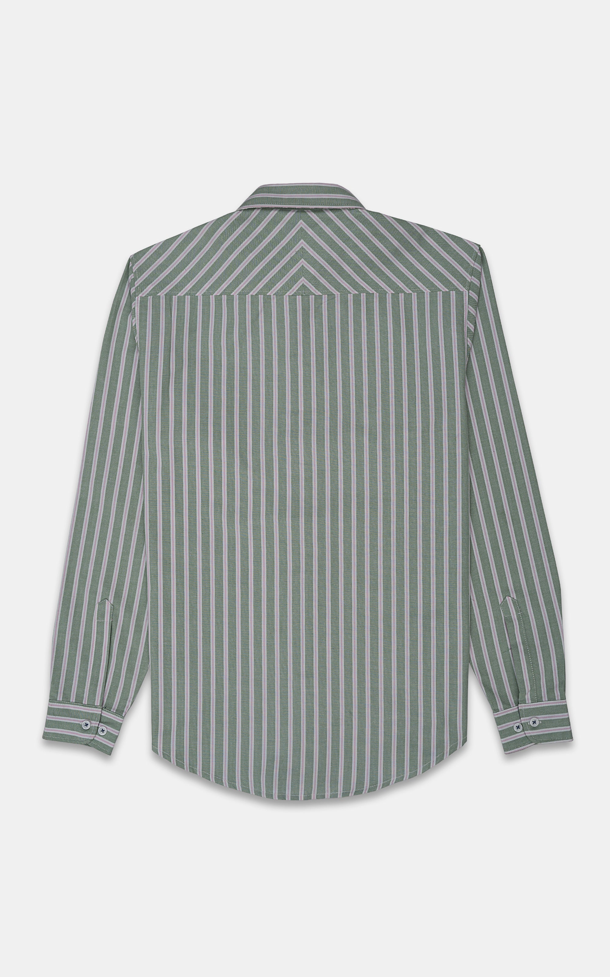 CASUAL SHIRT GREEN