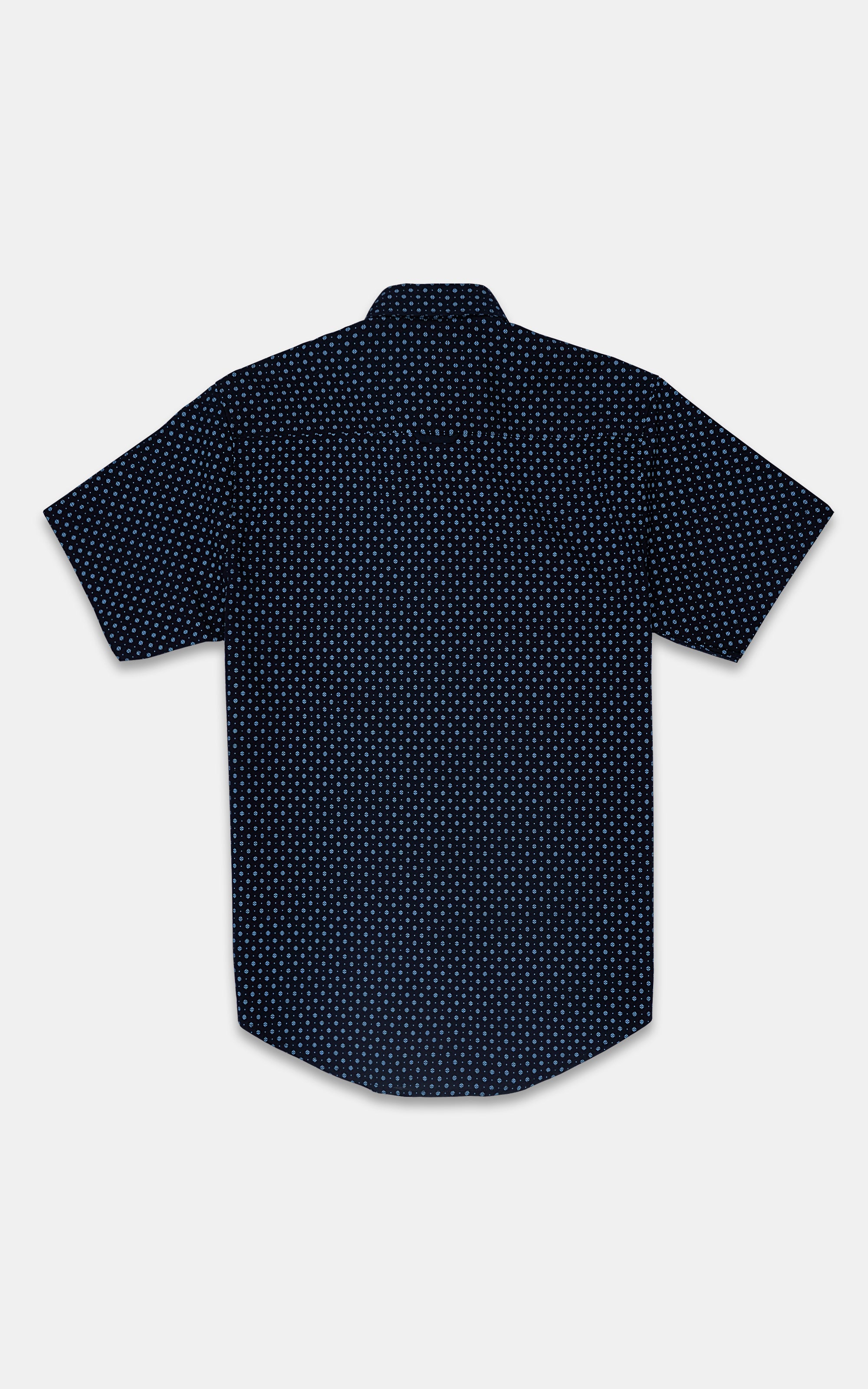 CASUAL SHIRT NAVY PRINTED