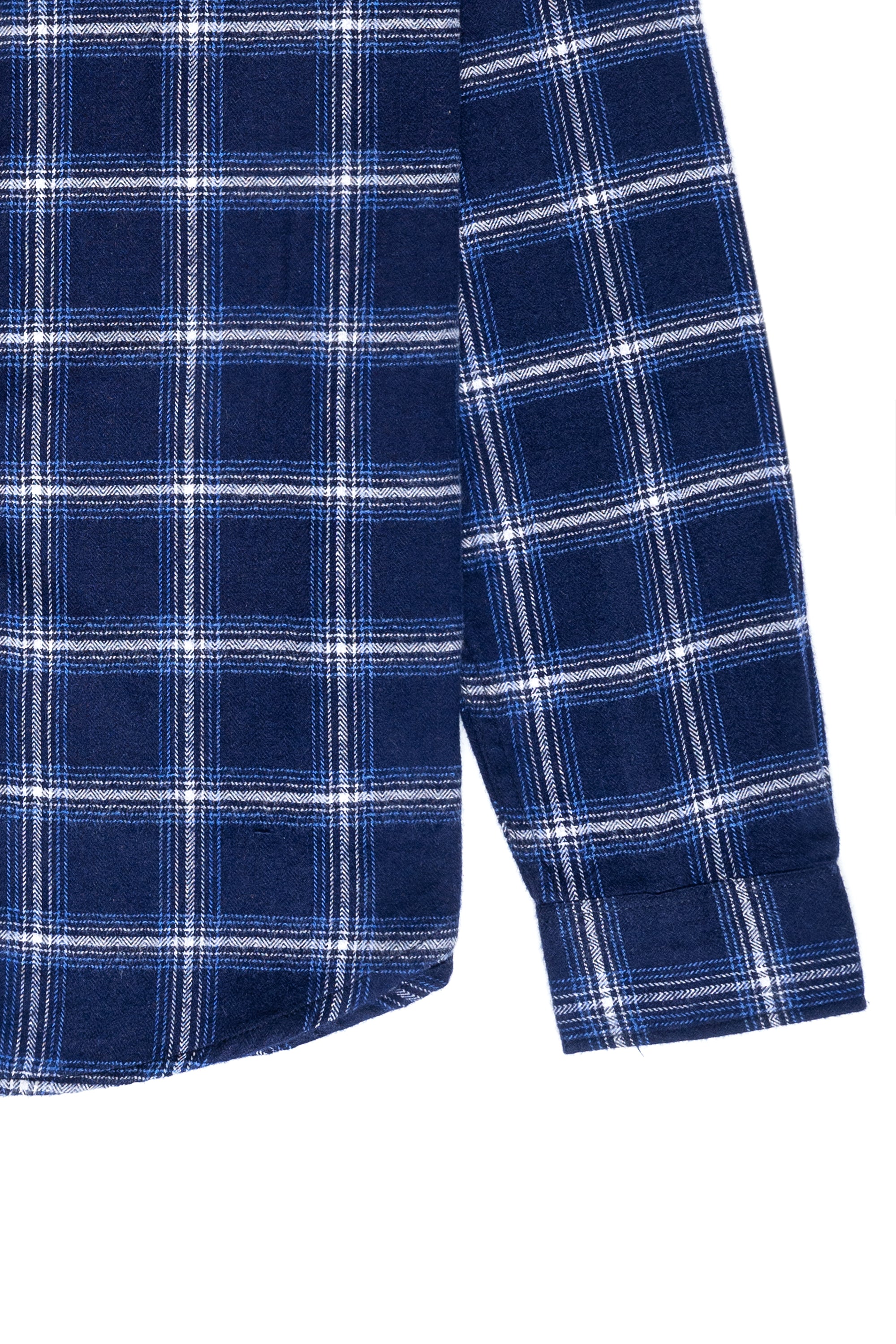 CASUAL SHIRT NAVY CHECK