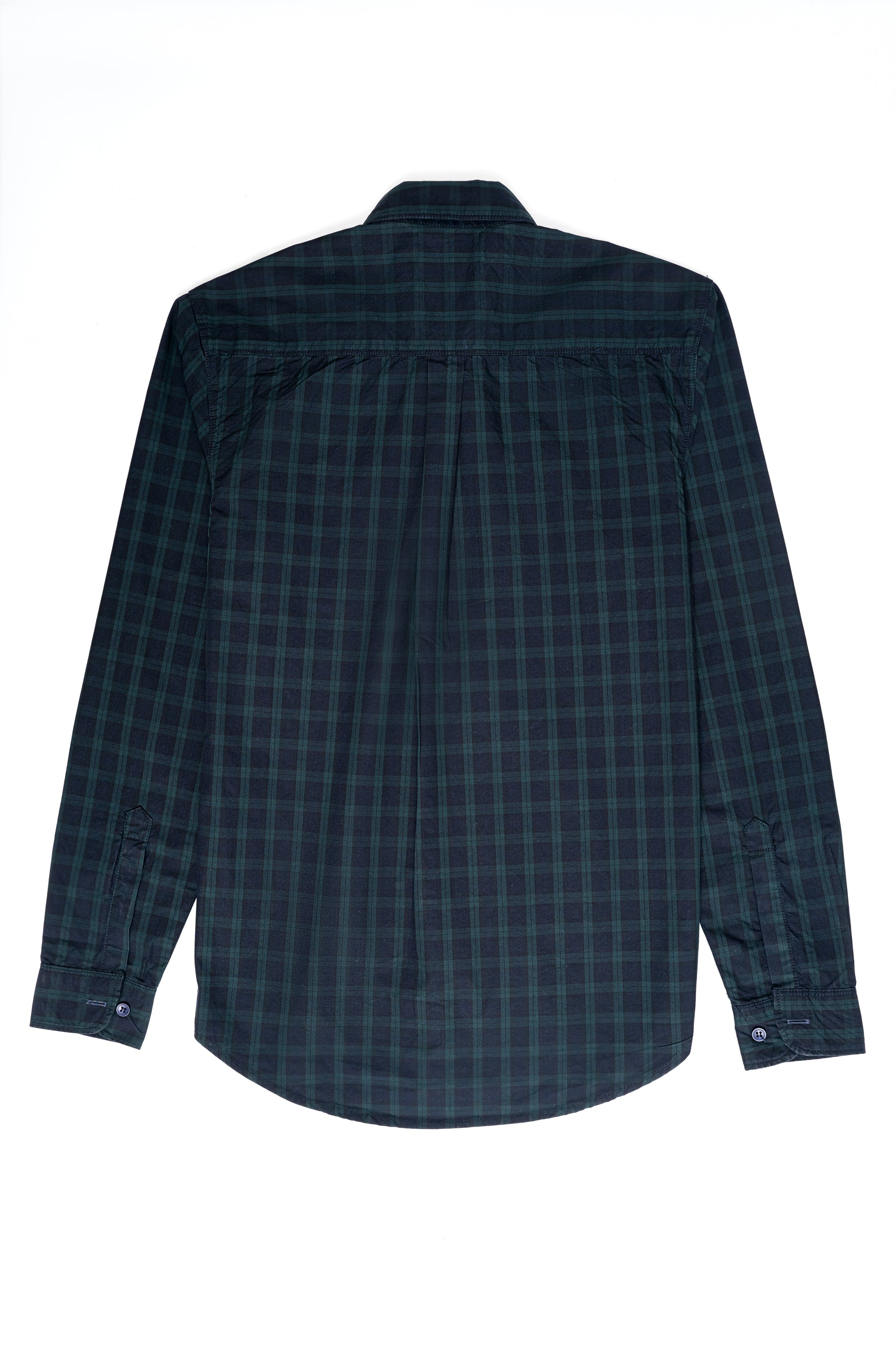 CASUAL SHIRT NAVY GREEN